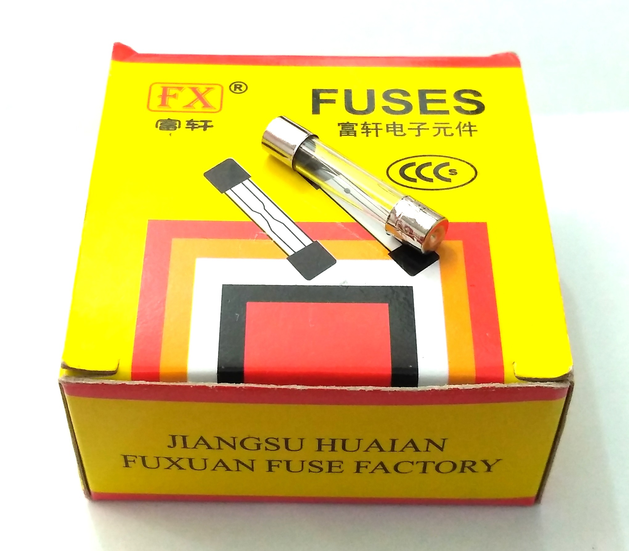 6x30mm Glass Tube Fuse 1A 250V
