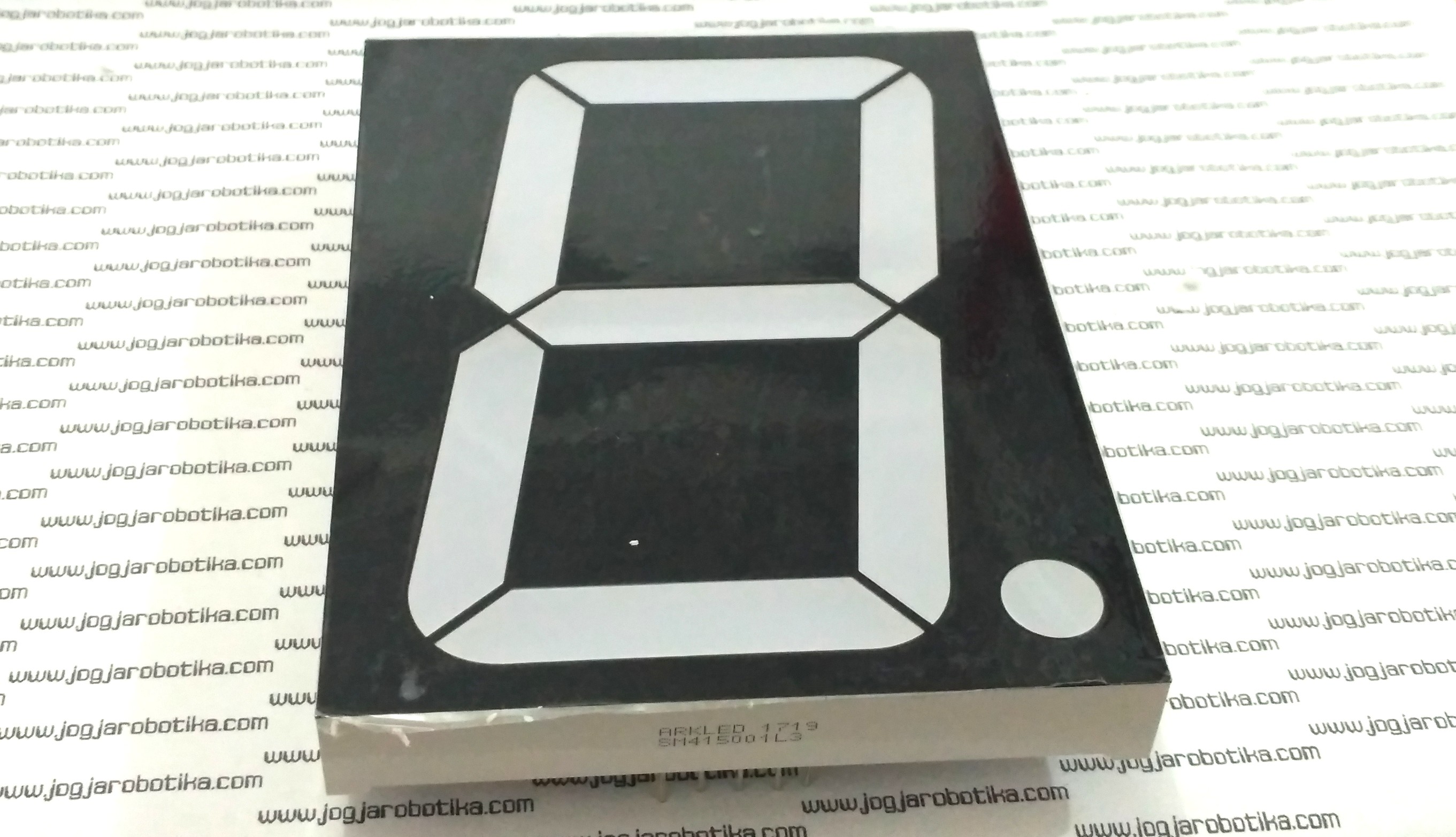 Seven Segment Common Anoda 5 inch - Merah
