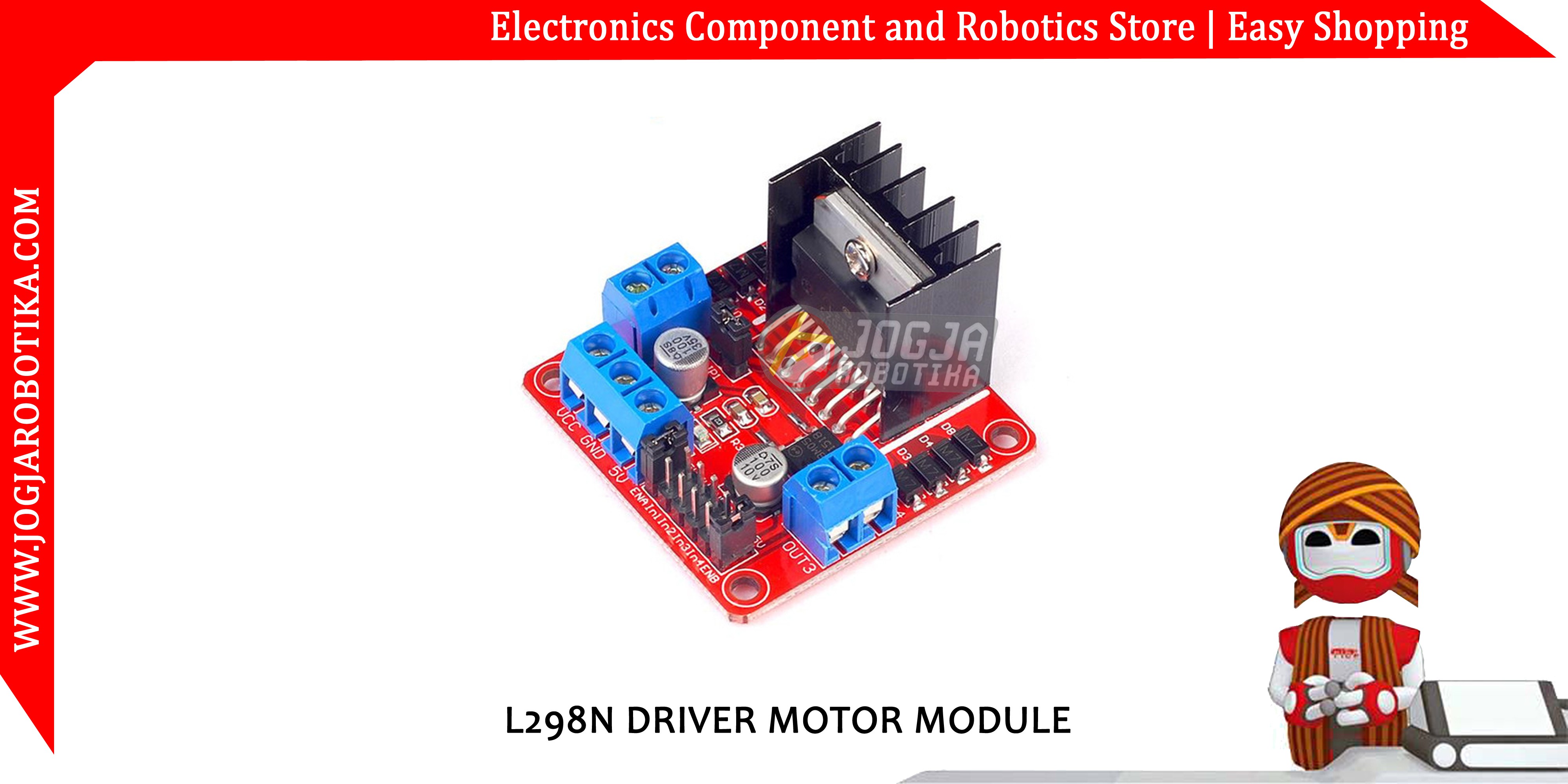 L298N MOTOR DRIVER MODULE