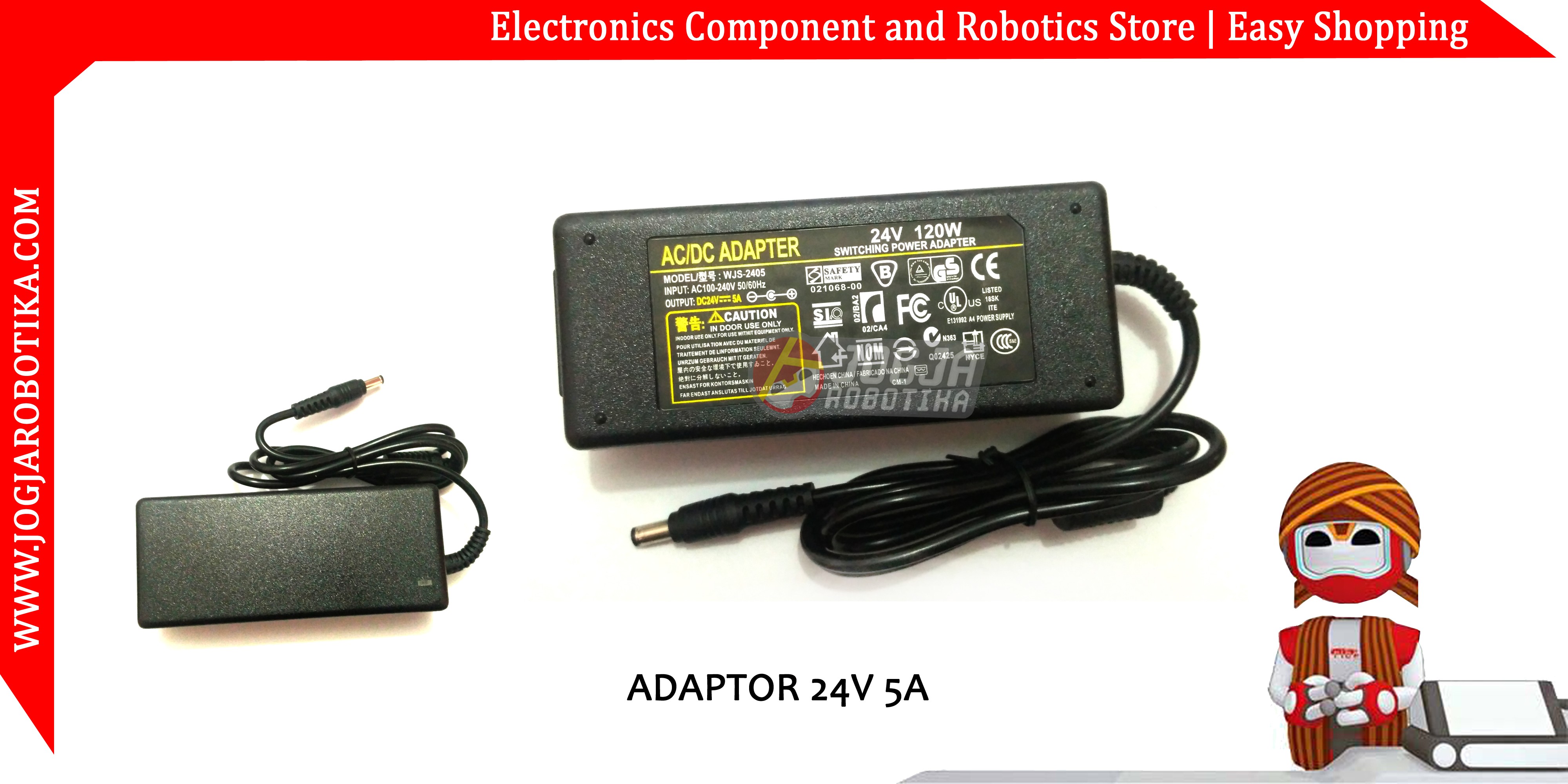Adaptor 24V 5A