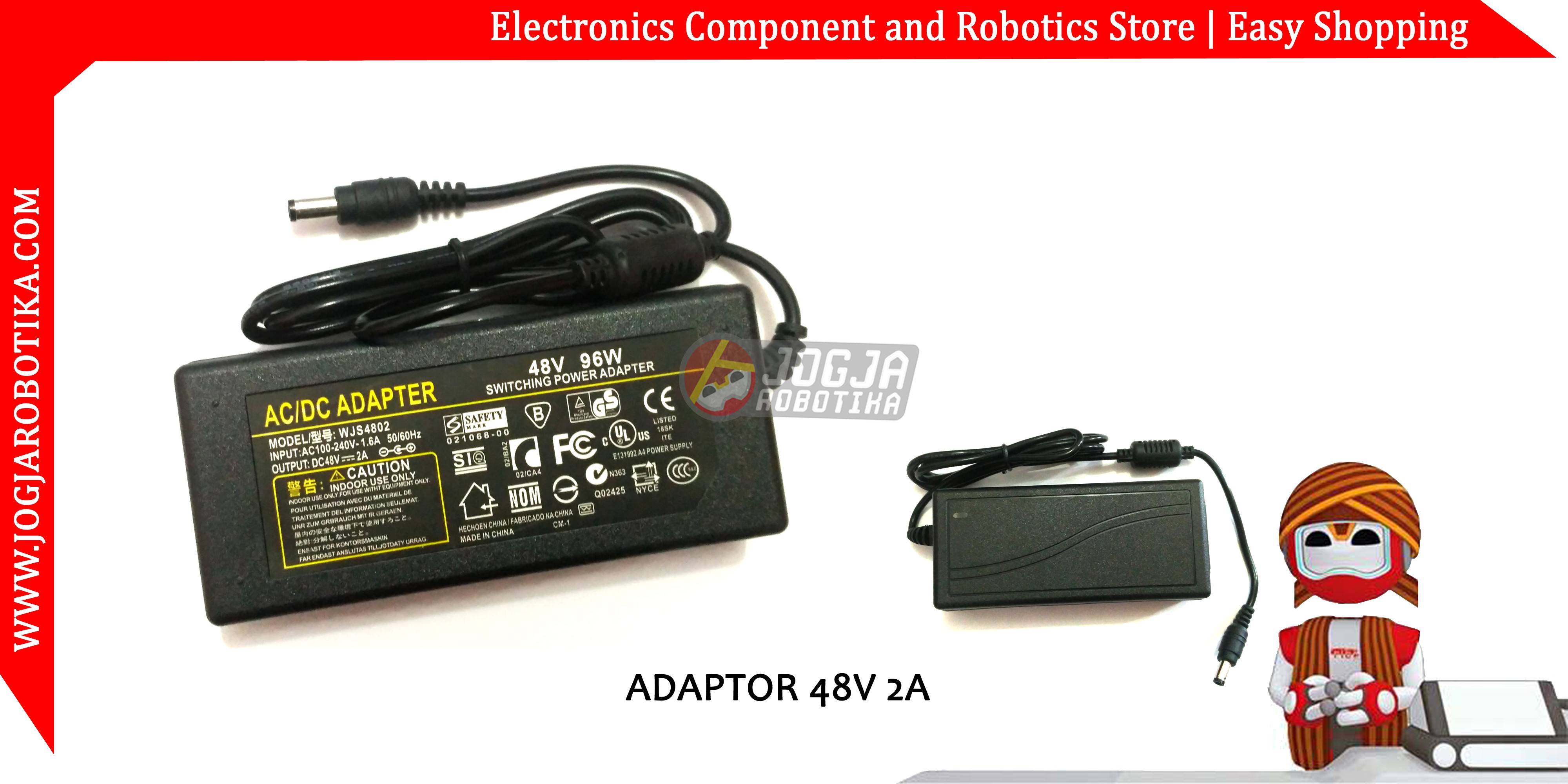 Adaptor 48V 2A