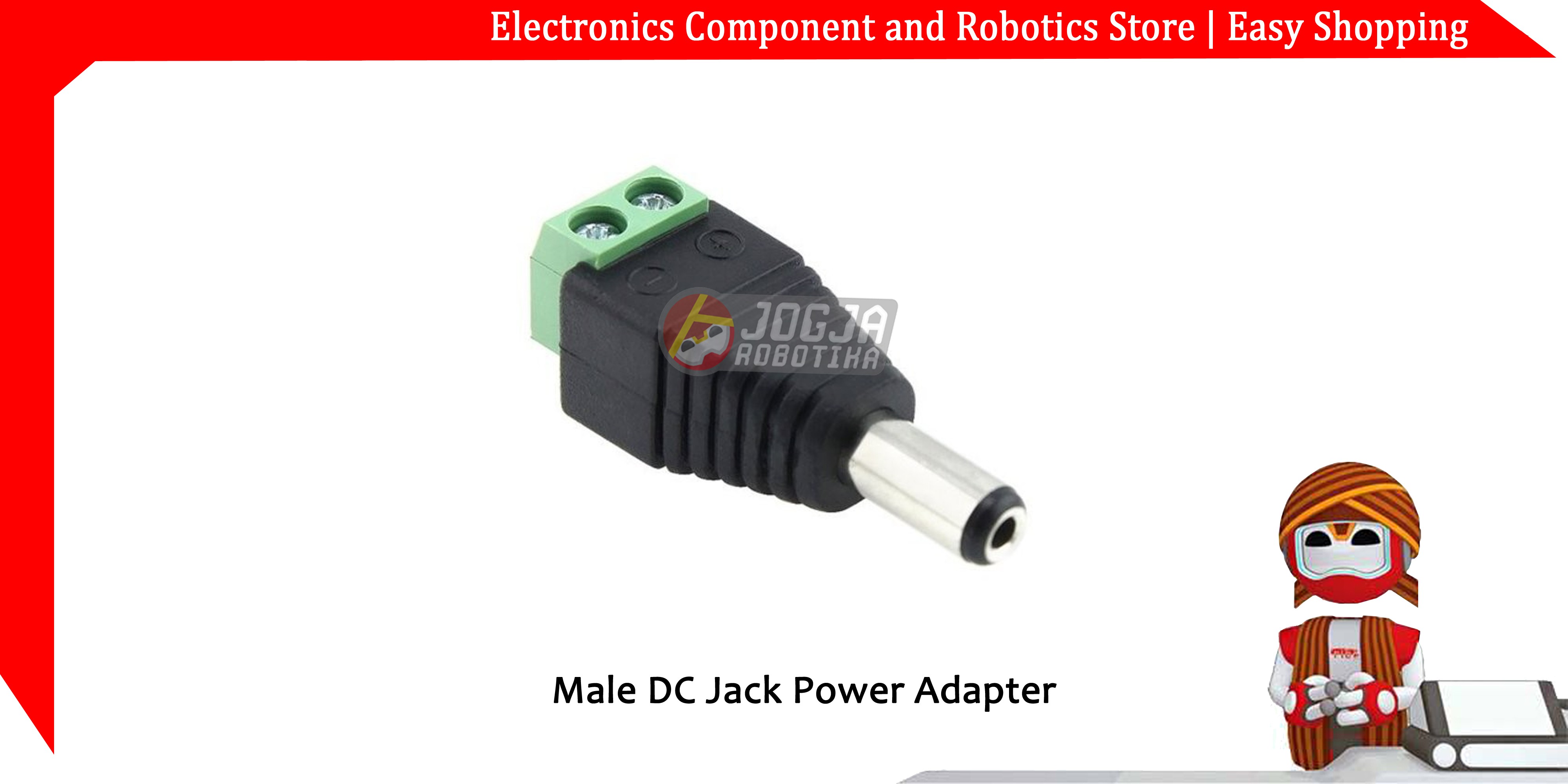 Female DC Jack Power Adapter