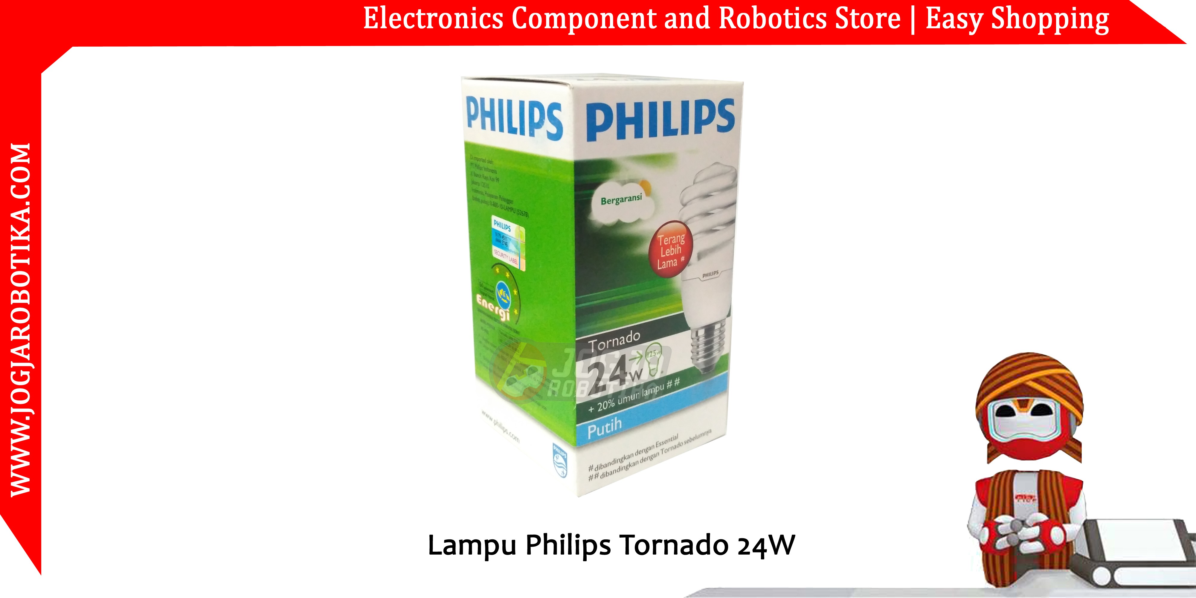 Lampu Philips Tornado 24W