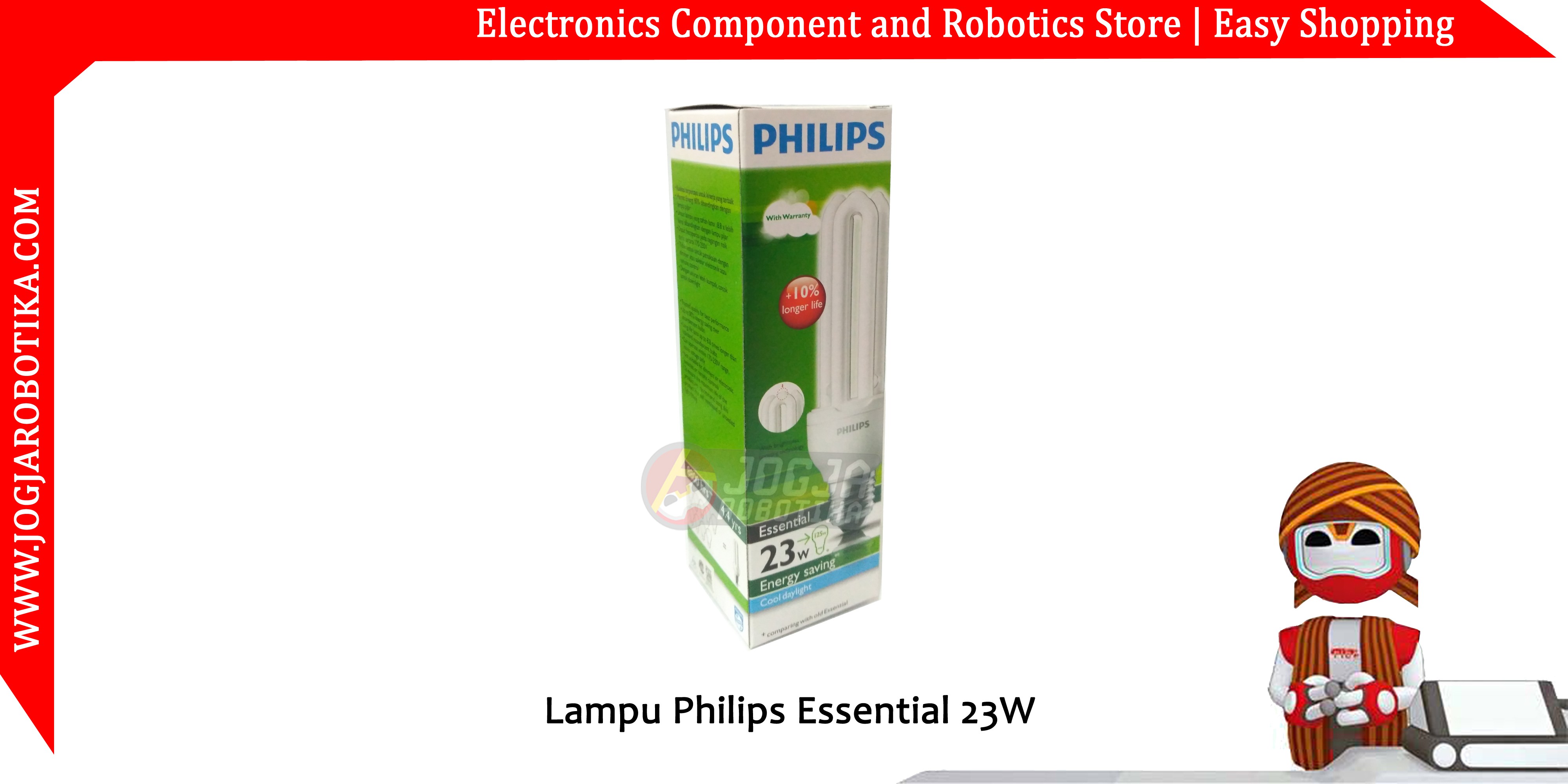 Lampu Philips Essential 23W