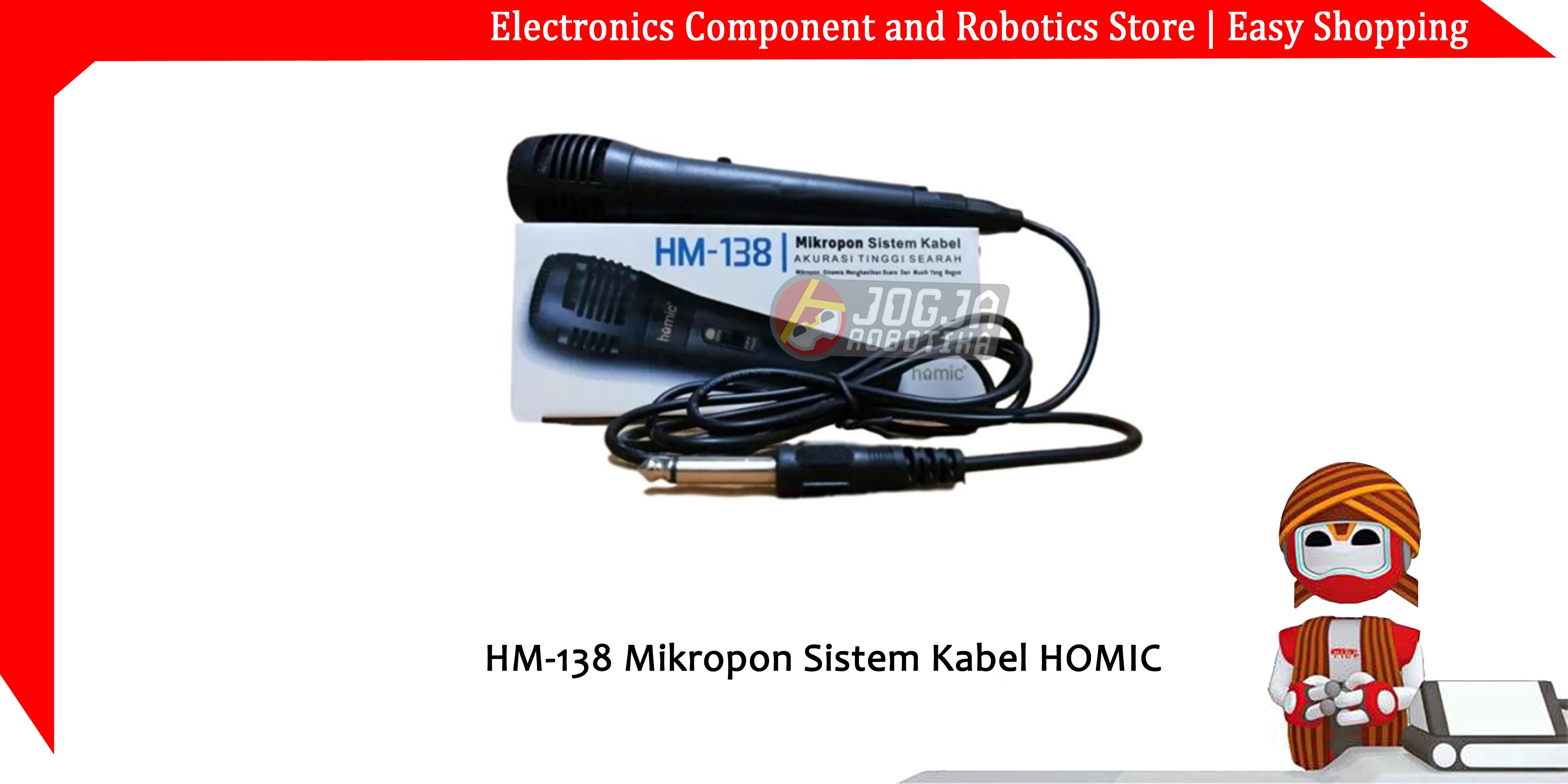 HM-138 Mikropon Sistem Kabel HOMIC