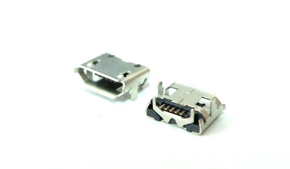 Konektor Micro USB Female 5p with Horn