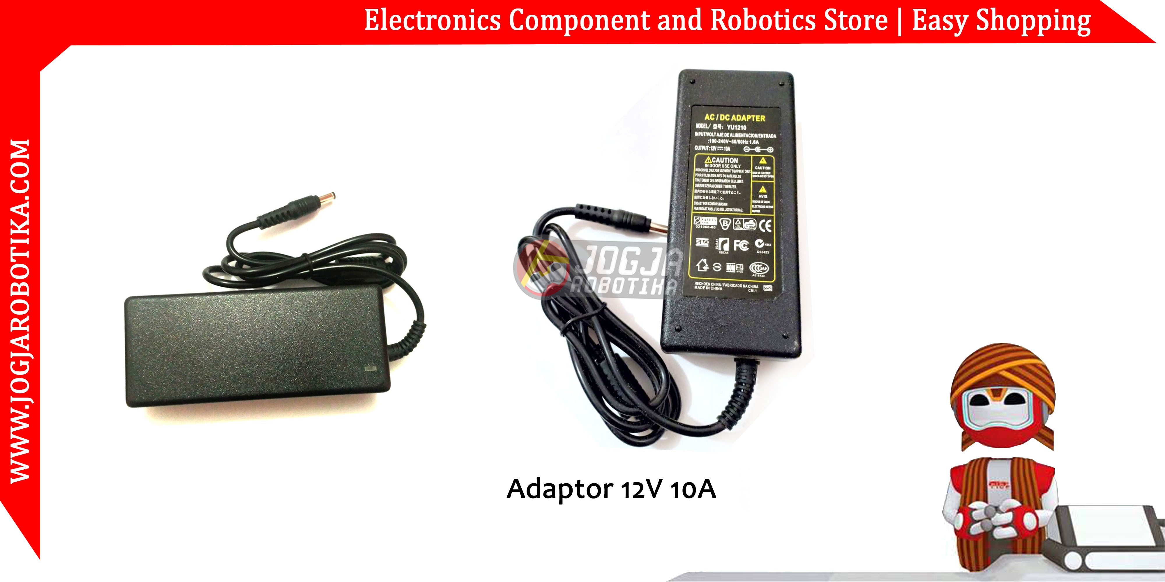 Adaptor 12V 10A