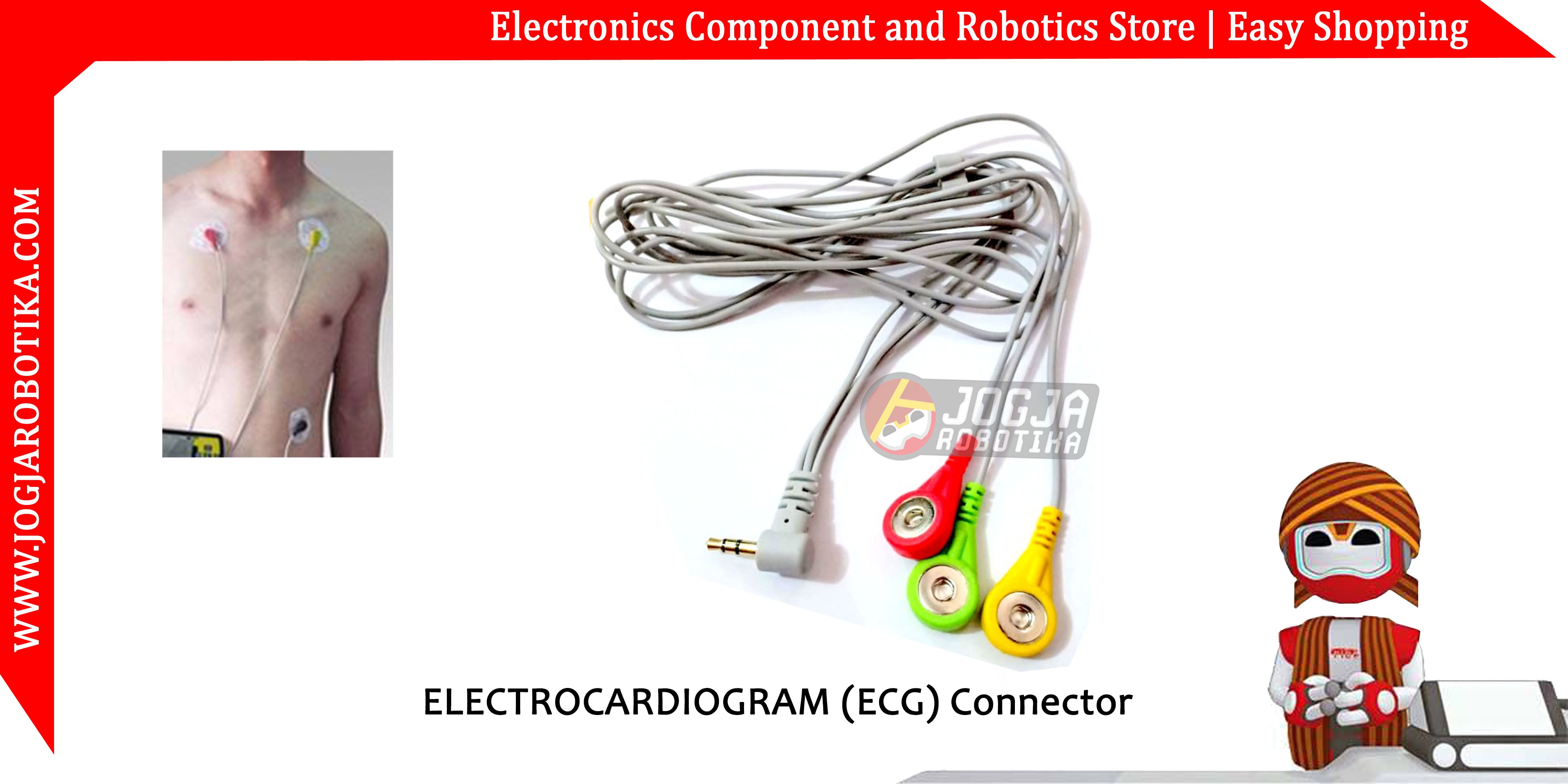 ELECTROCARDIOGRAM (ECG) / ELEKTROKARDIOGRAM (EKG) Connector