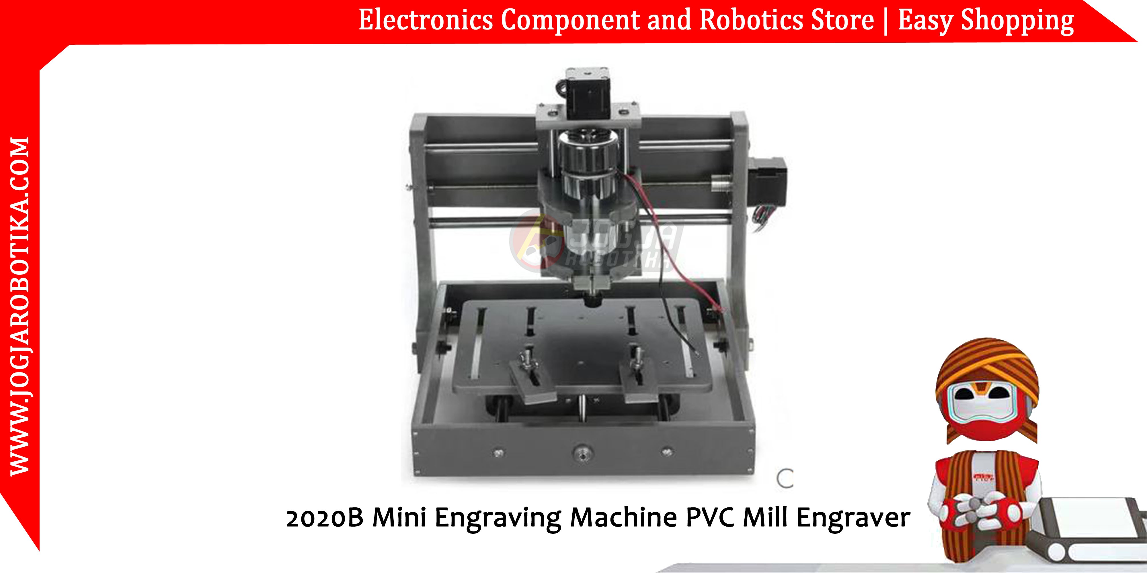 2020B Mini Engraving Machine PVC Mill Engraver