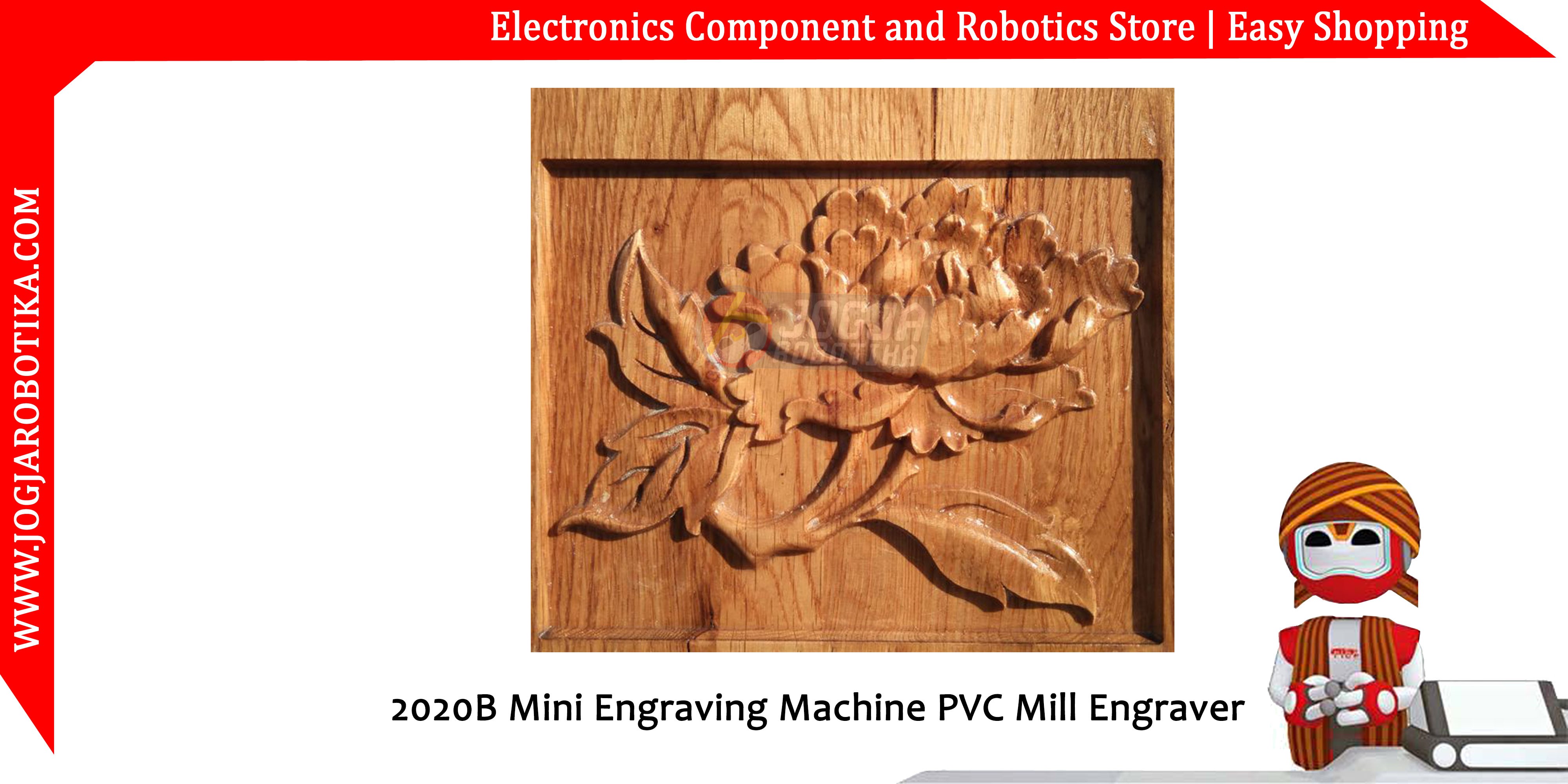 2020B Mini Engraving Machine PVC Mill Engraver