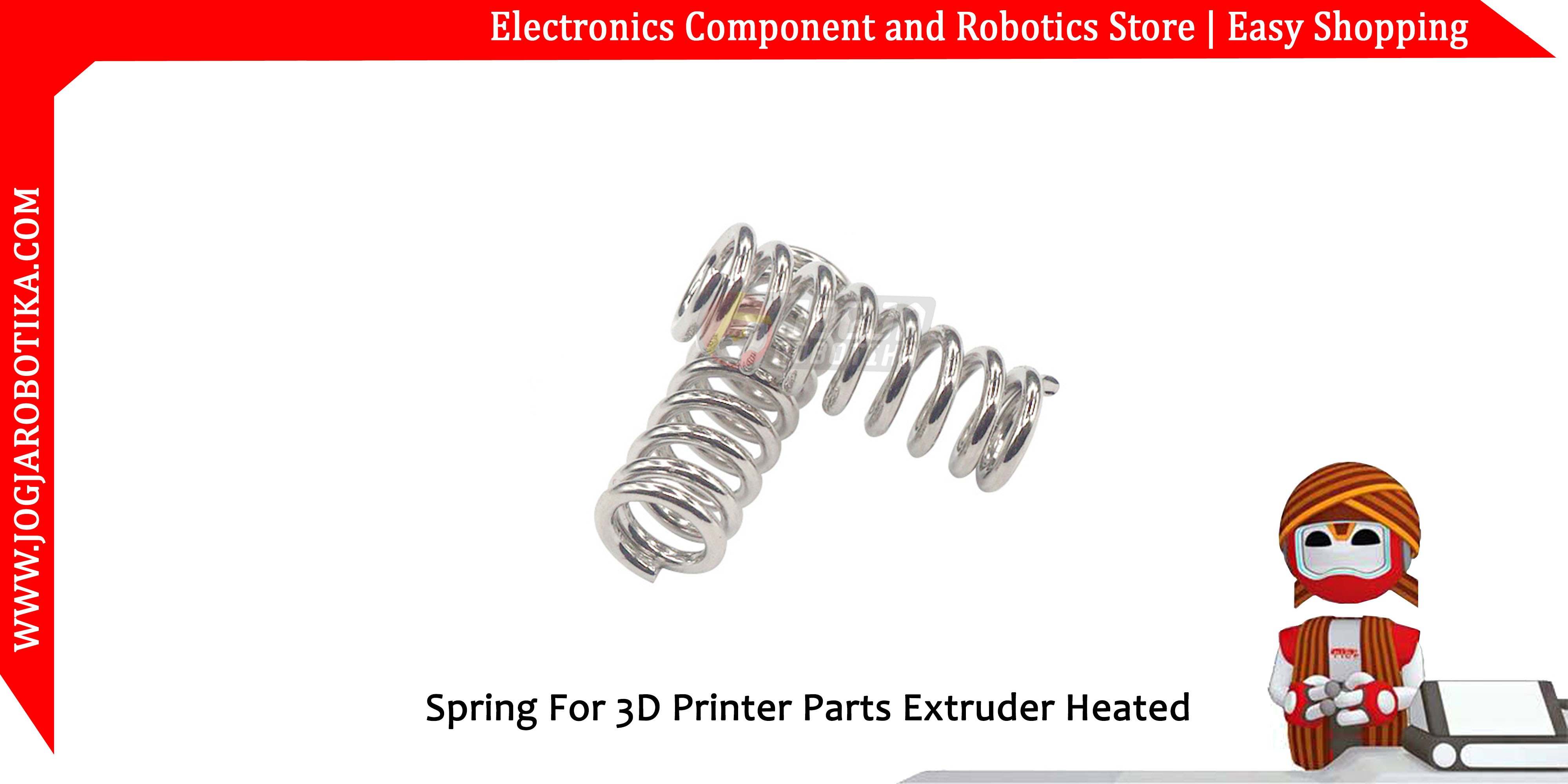Spring For 3D Printer Parts Extruder Heated