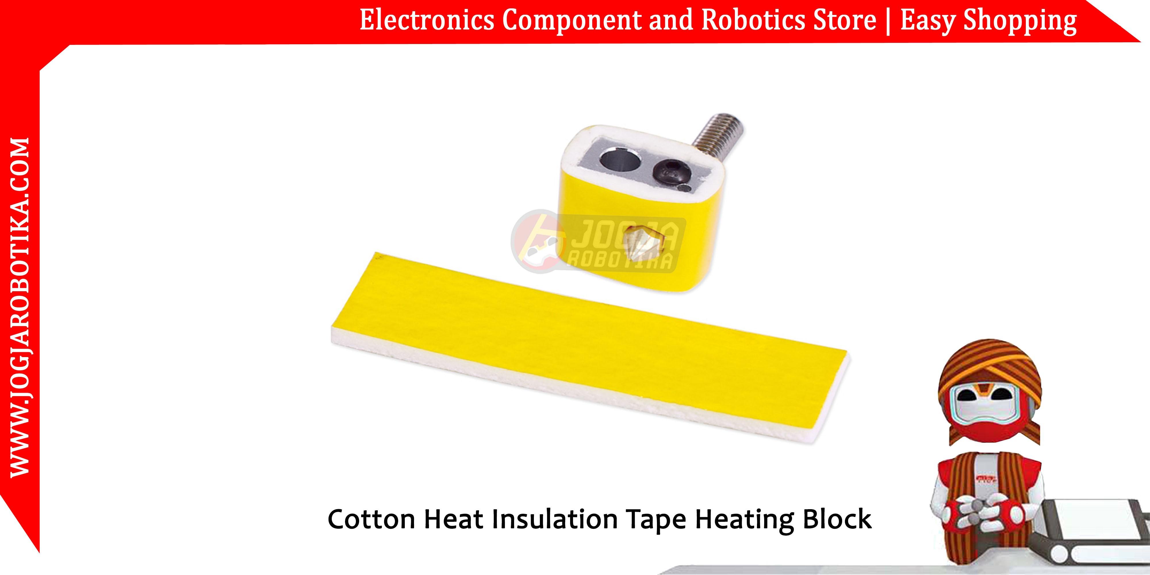 Cotton Heat Insulation Tape Heating Block