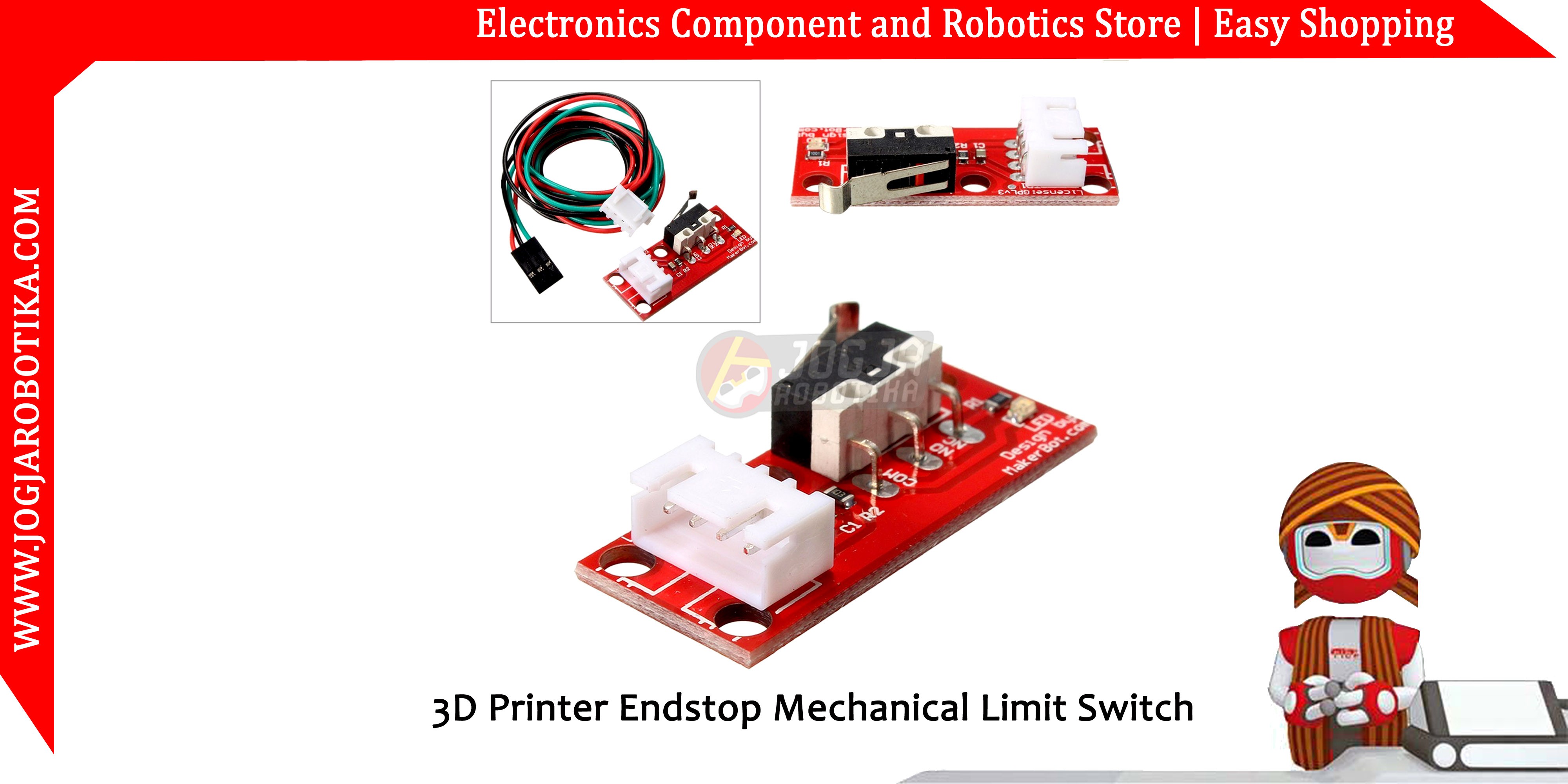 3D Printer Endstop Mechanical Limit Switch