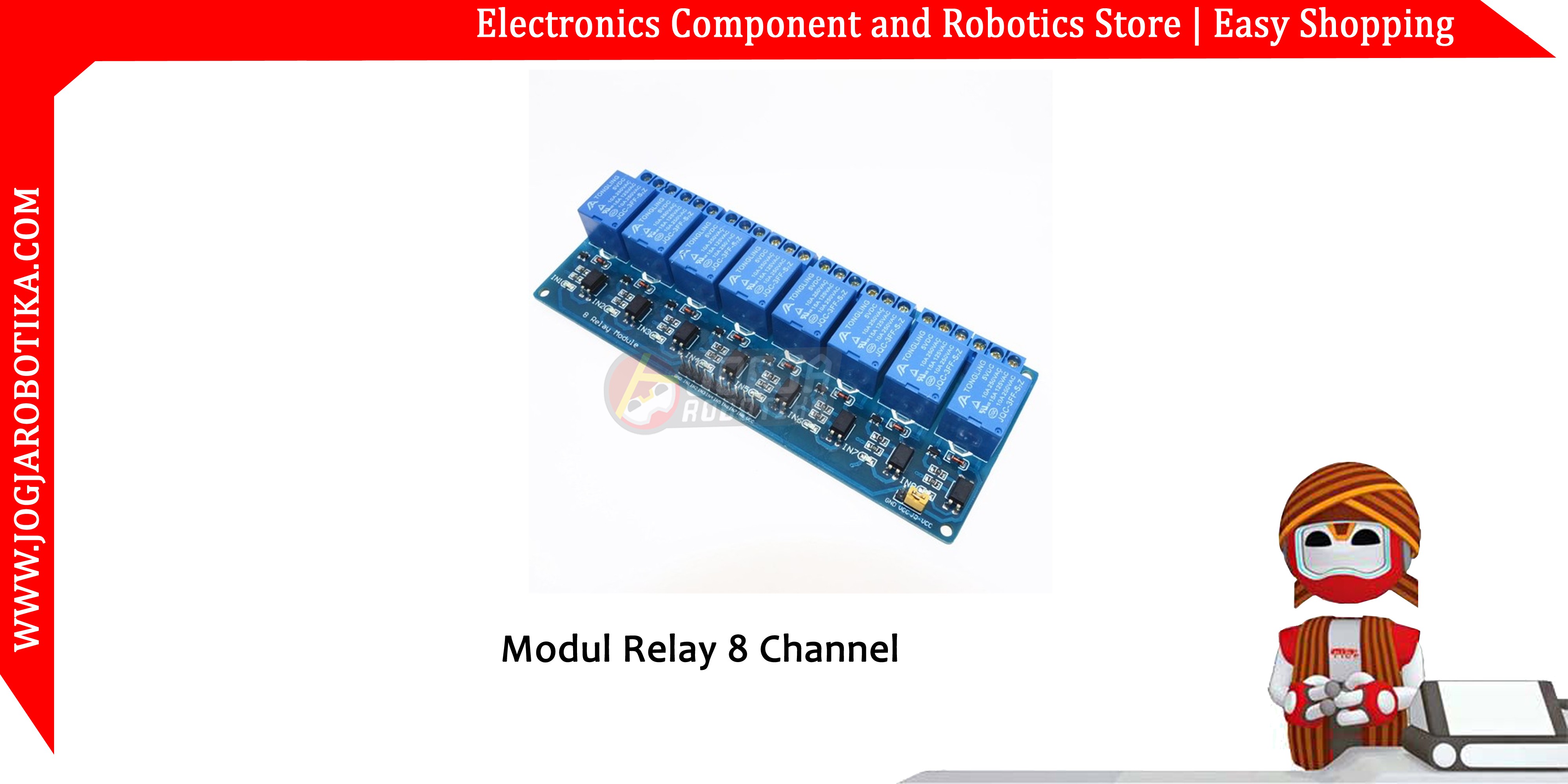 Modul Relay 8 Channel