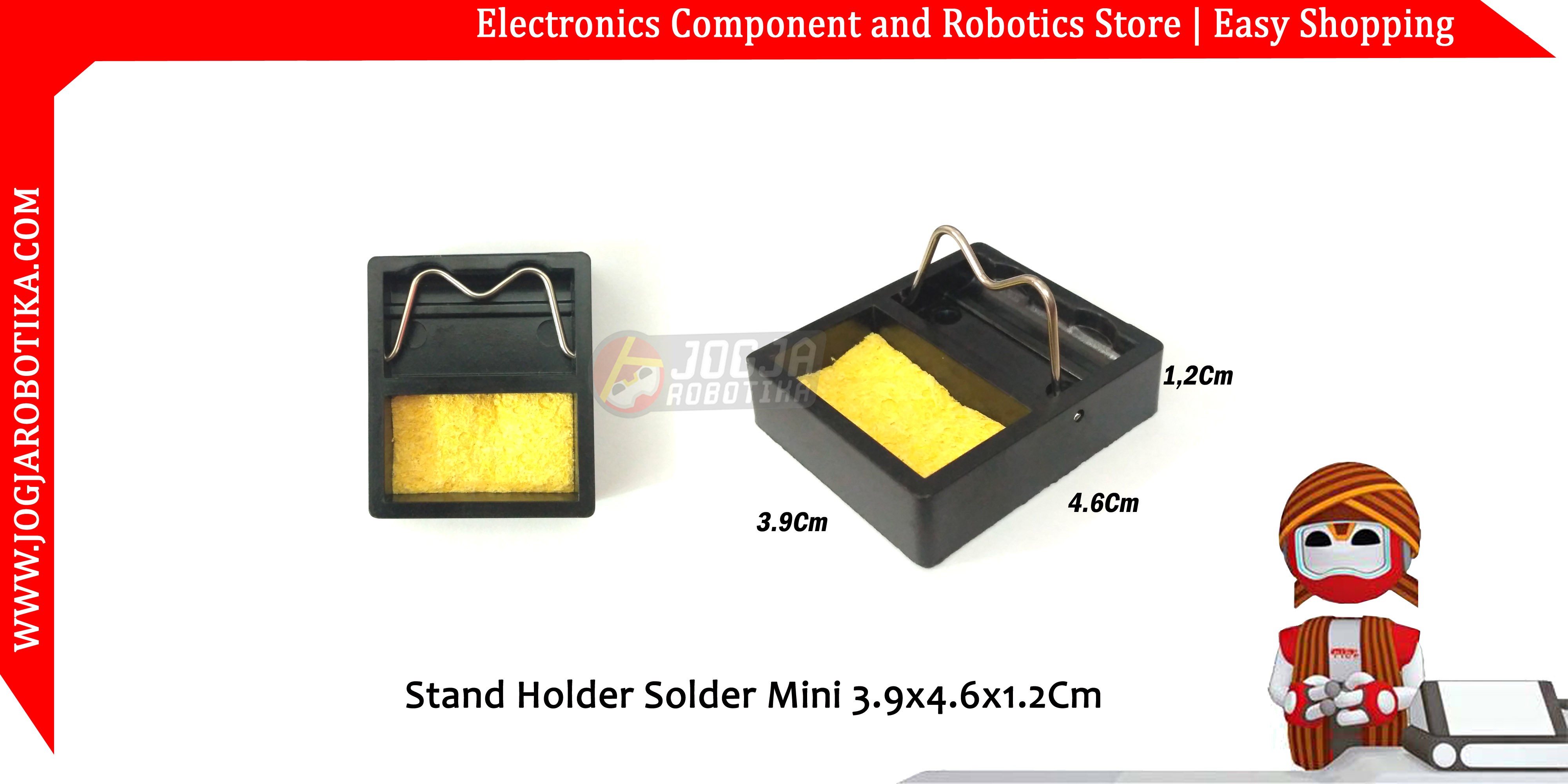 Stand Holder Solder Mini 3.9x4.6x1.2Cm
