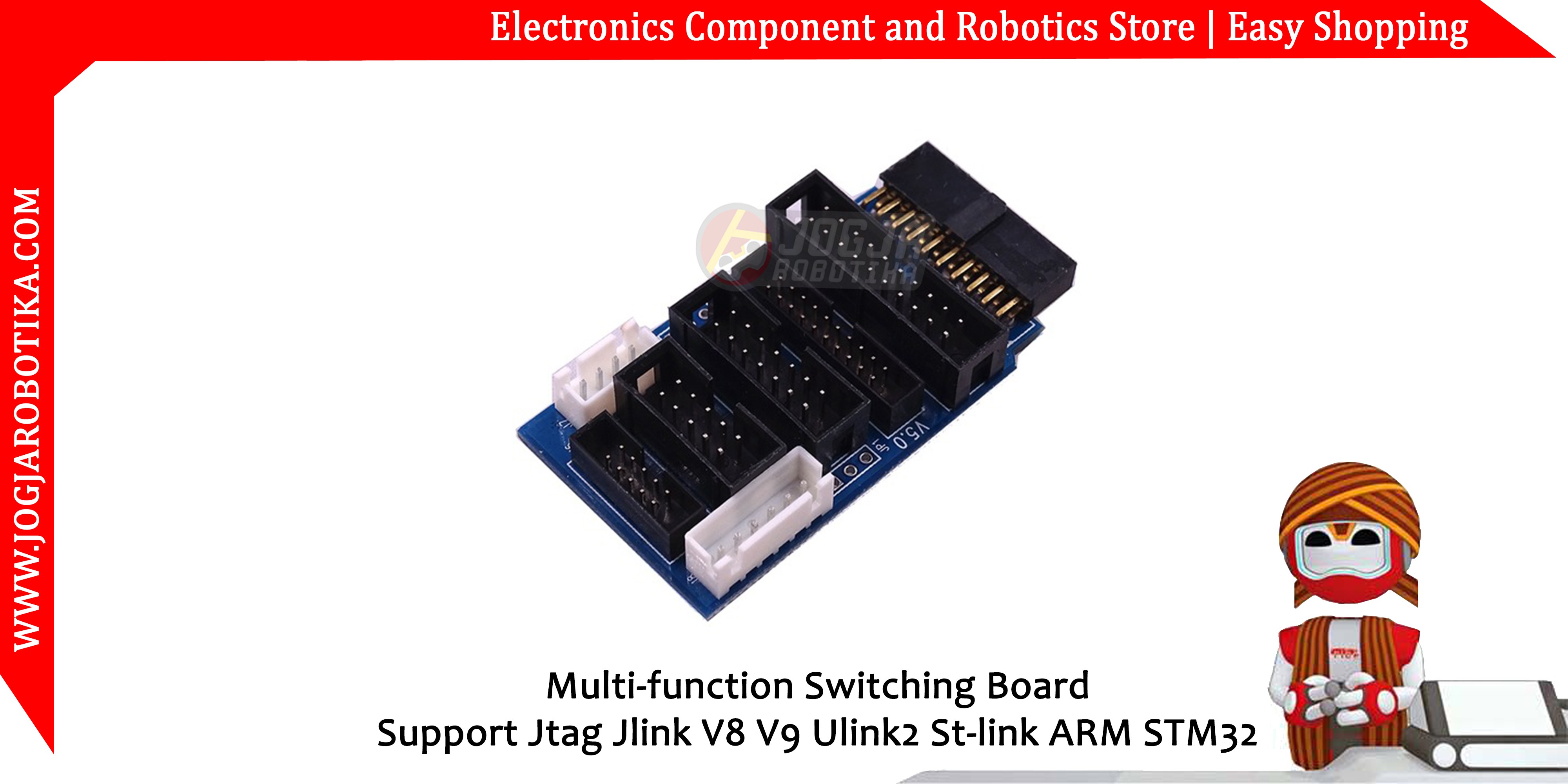 Multi-function Switching Board Support Jtag Jlink V8 V9 Ulink2 St-link ARM STM32