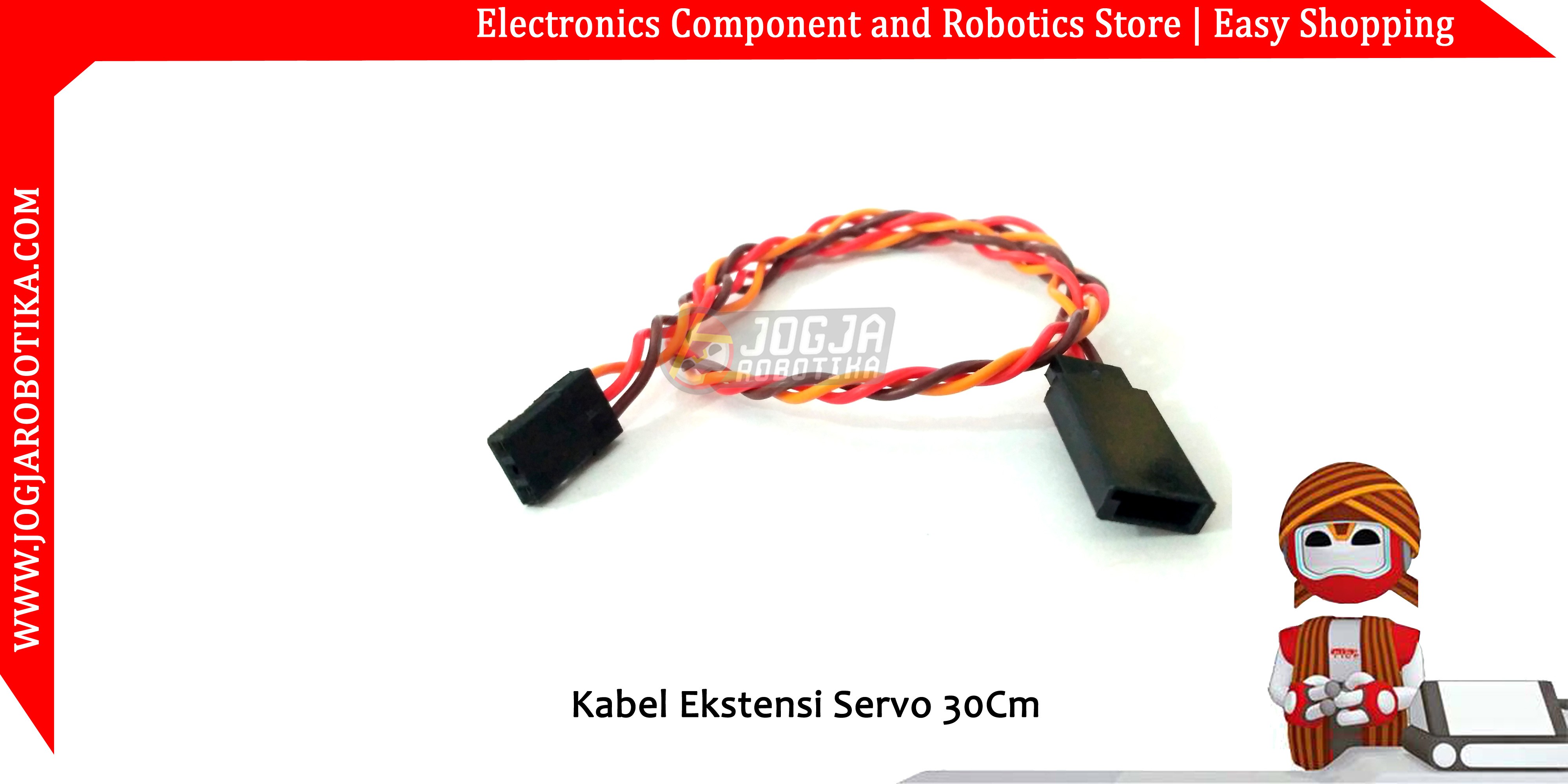 Kabel Ekstensi Servo 30Cm