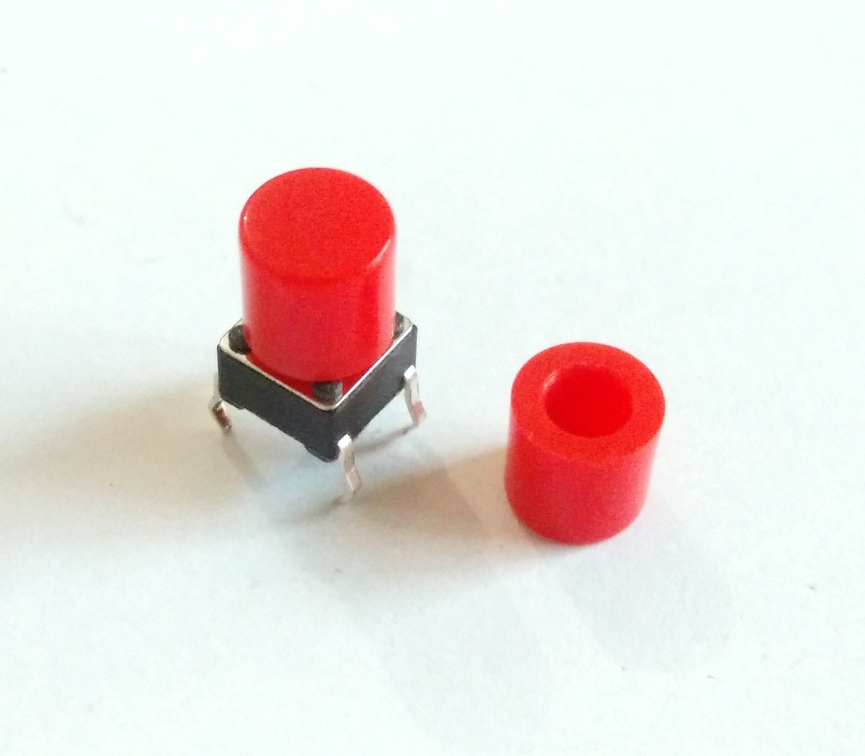 Cap Tactile Switch A86 3.3mm-Merah