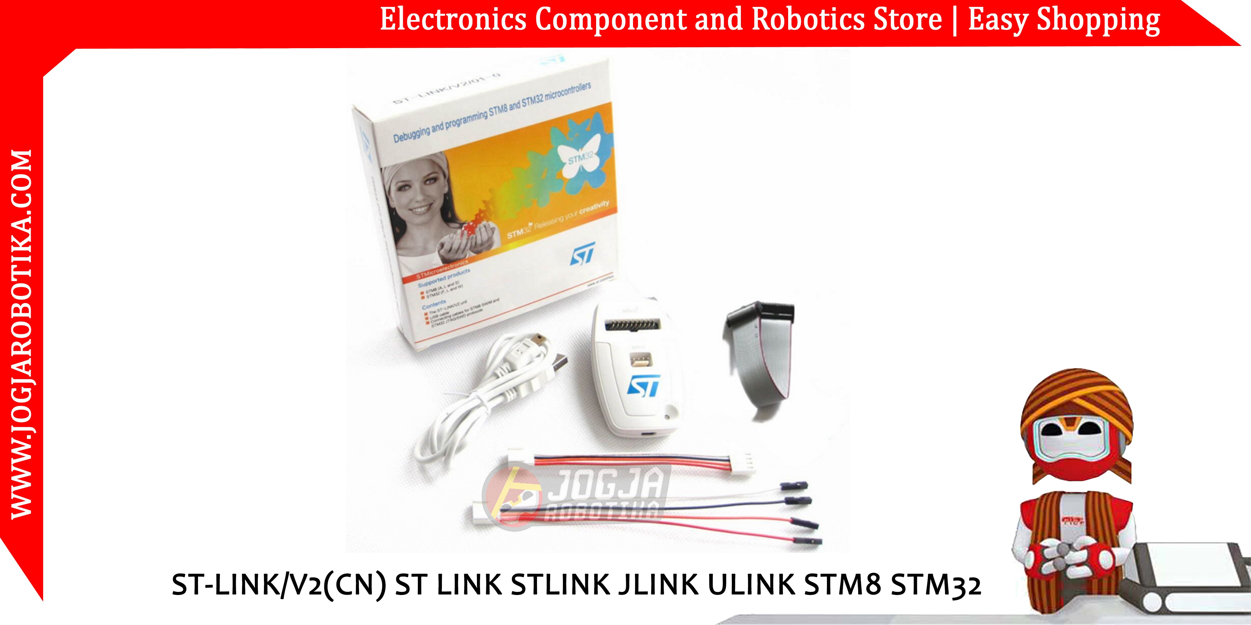 ST-LINK/V2(CN) ST LINK STLINK JLINK ULINK STM8 STM32 Debugging and Programming