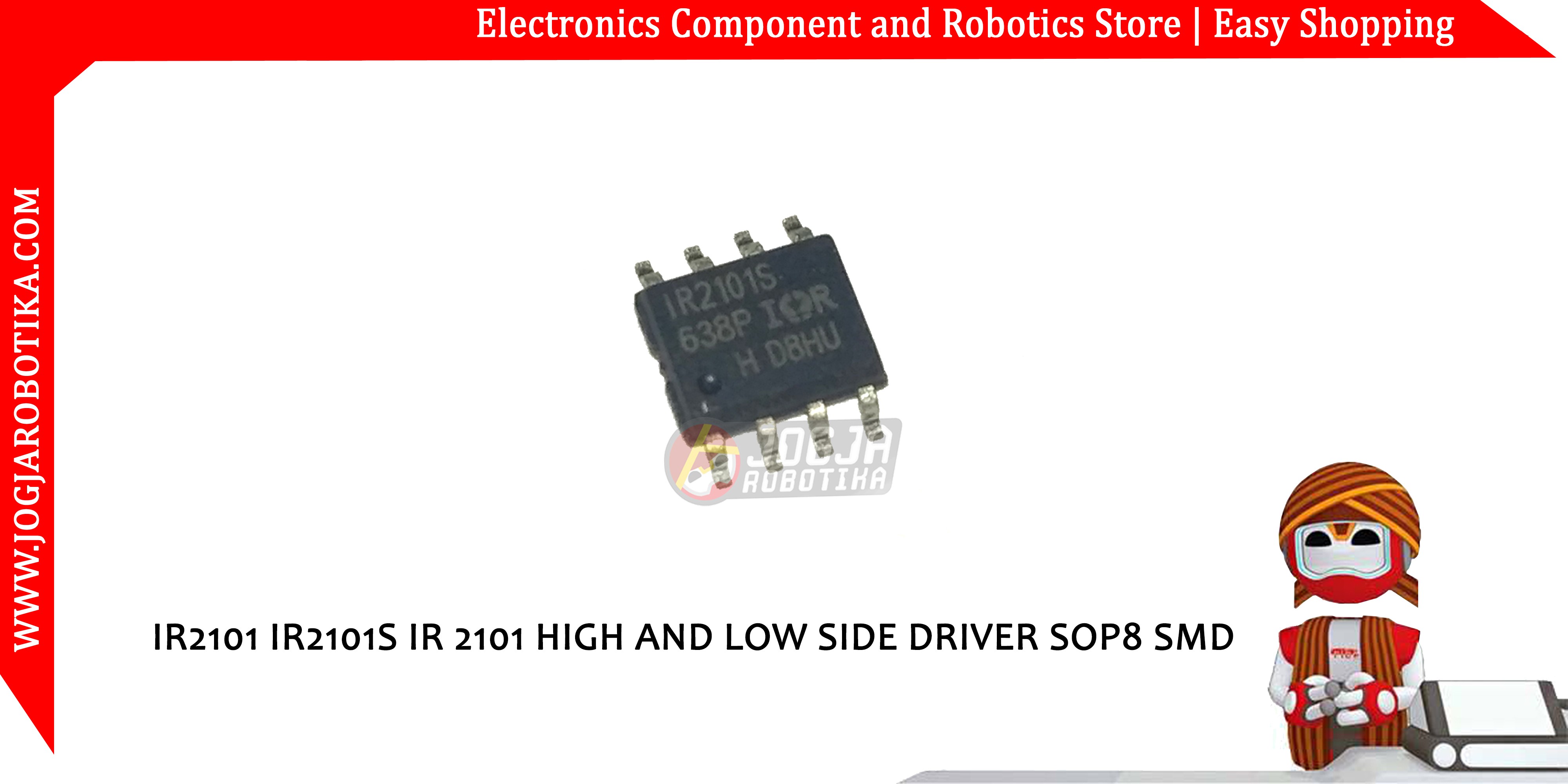 IR2101 IR2101S IR 2101 IR2101STRPBF HIGH AND LOW SIDE DRIVER SOP8 SMD
