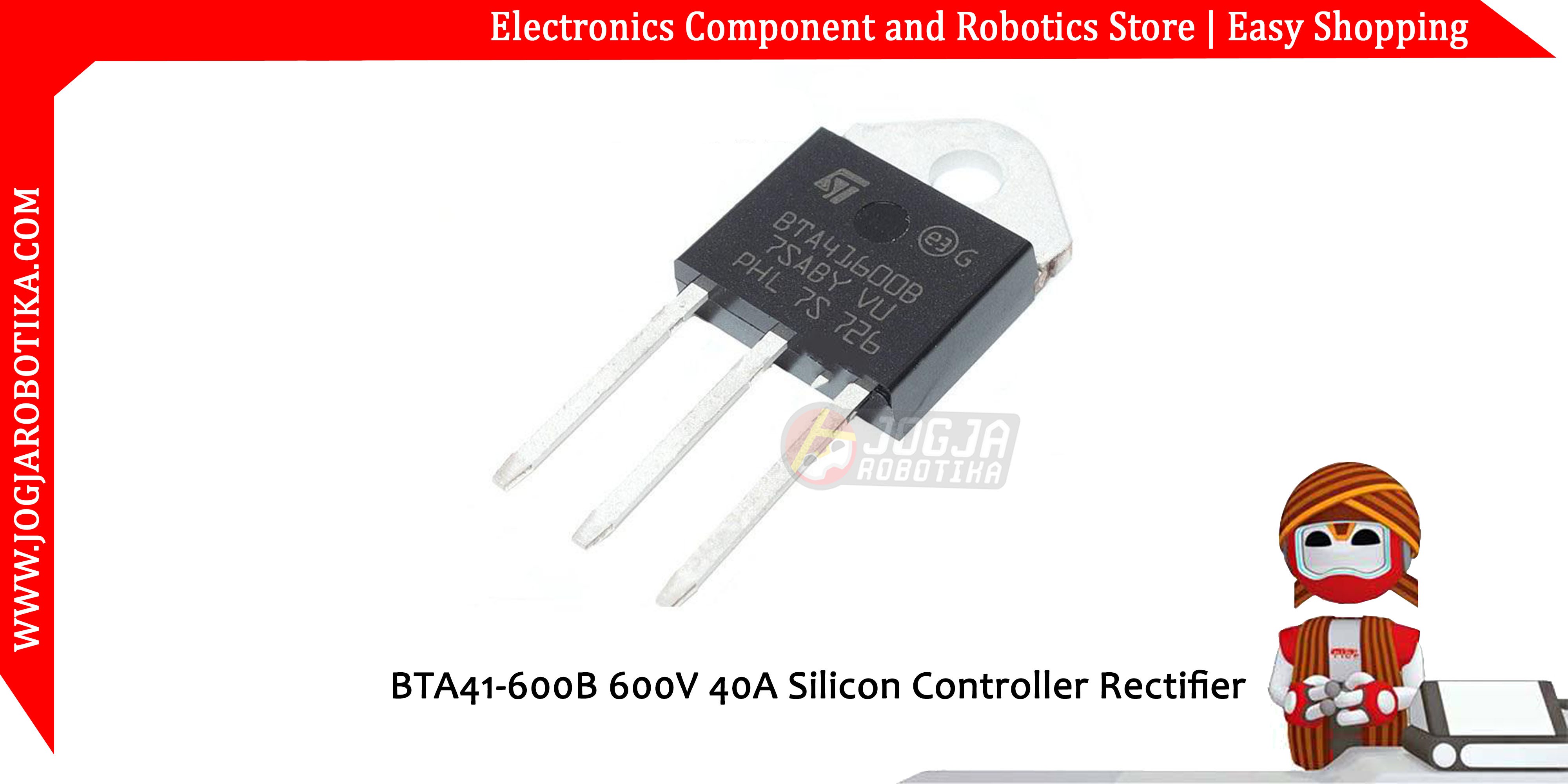 BTA41-600B 600V 40A Silicon Controller Rectifier