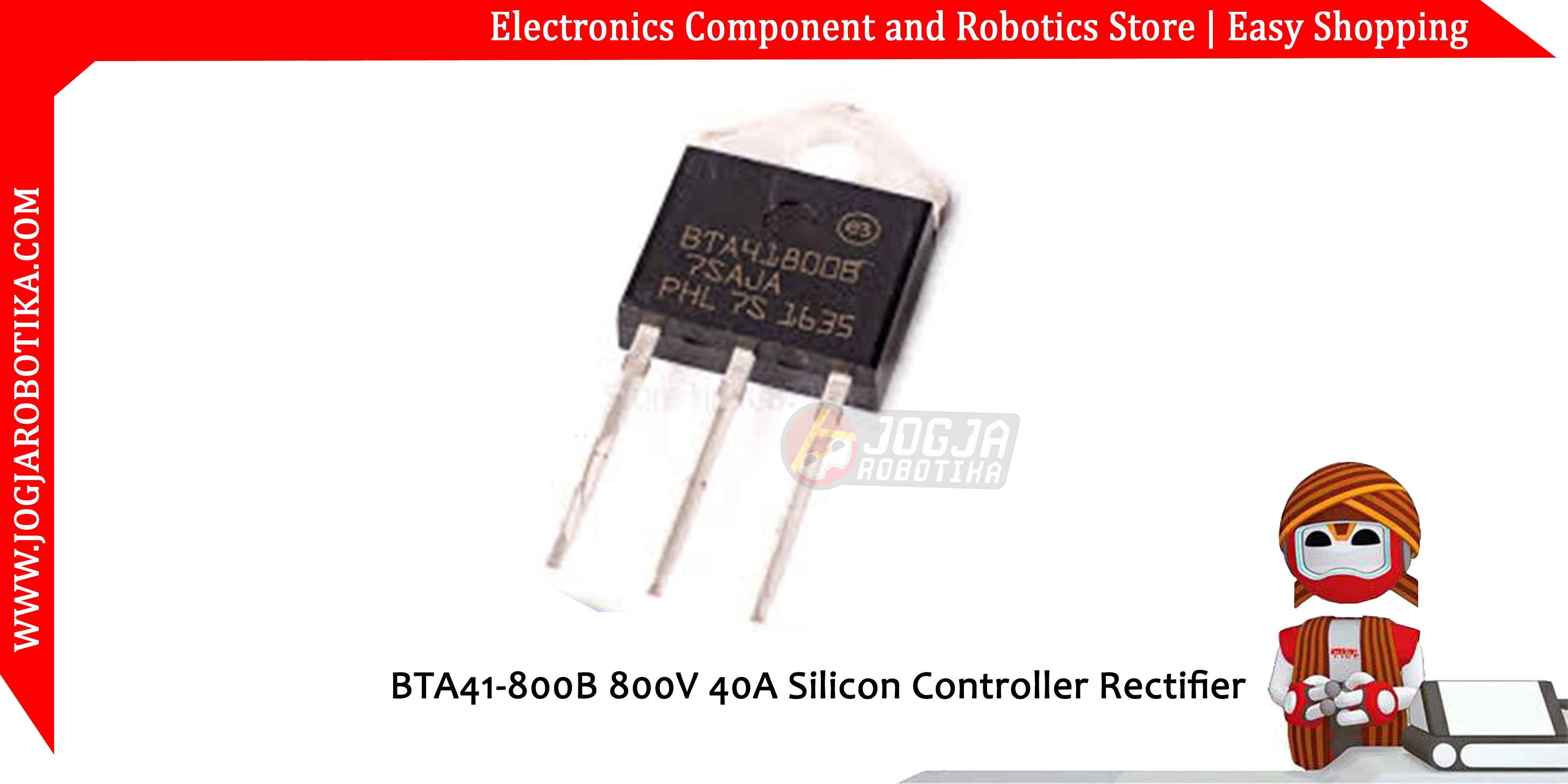 BTA41-800B 800V 40A Silicon Controller Rectifier