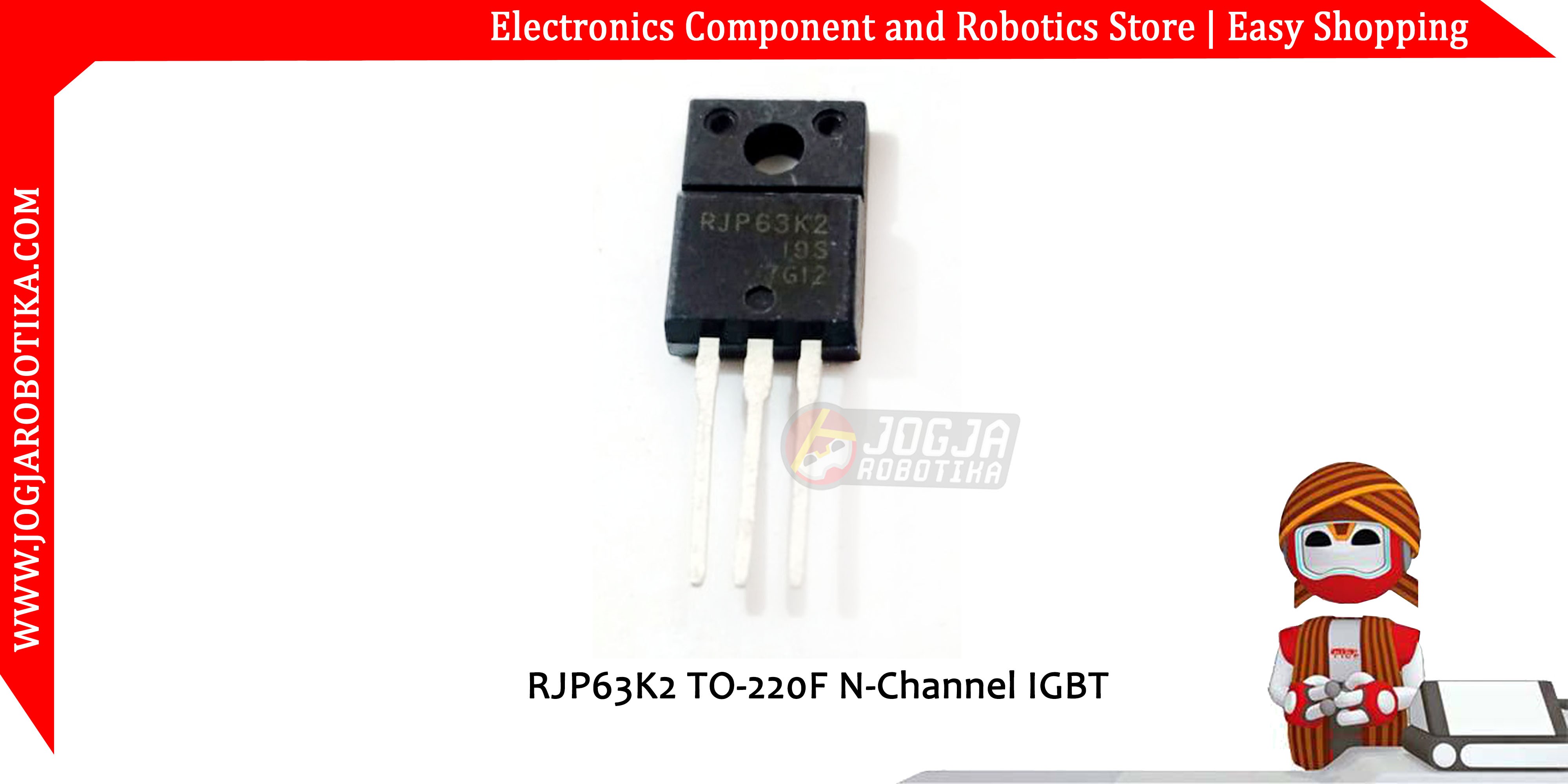 RJP63K2 TO-220F N-Channel IGBT