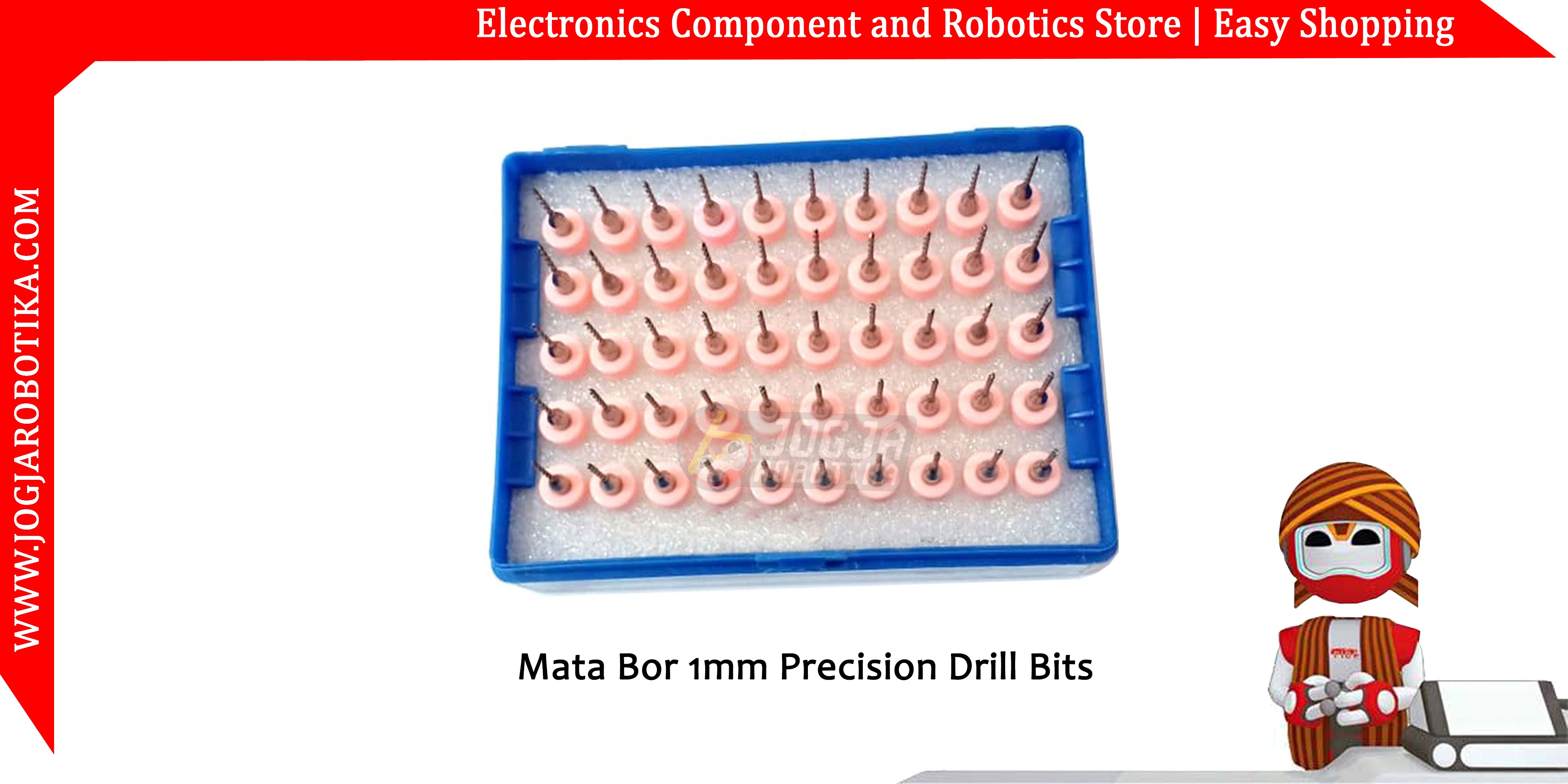 Mata Bor 1.0mm Precision Drill Bits