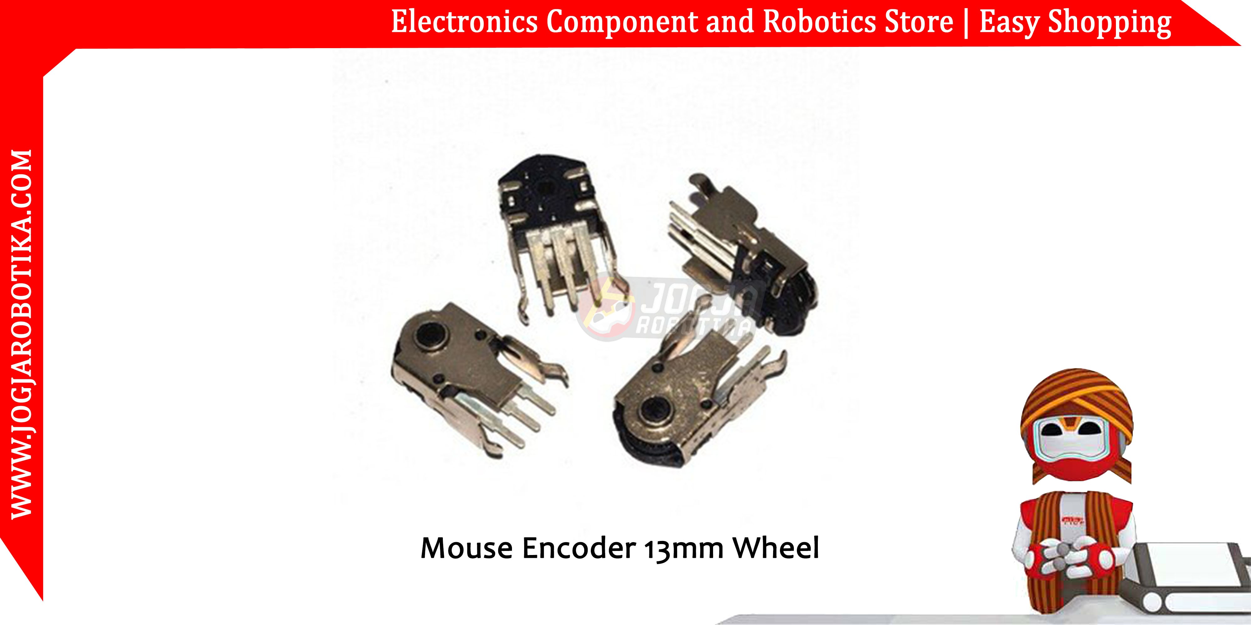 Mouse Encoder 13mm Wheel