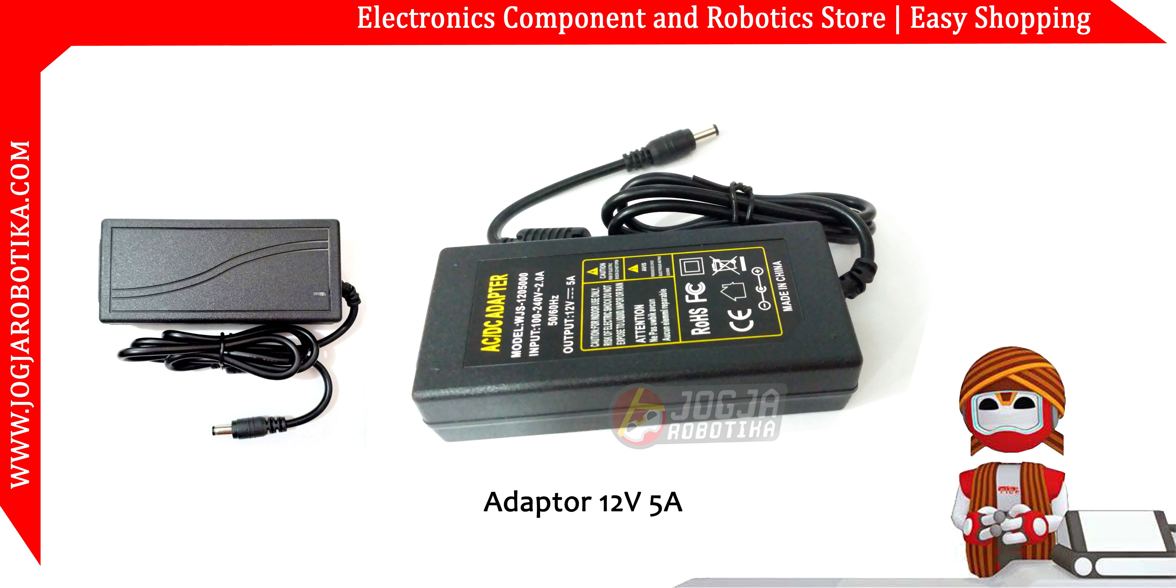 Adaptor 12V 5A