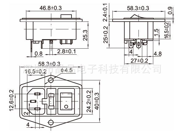 AC-01A Power Socket