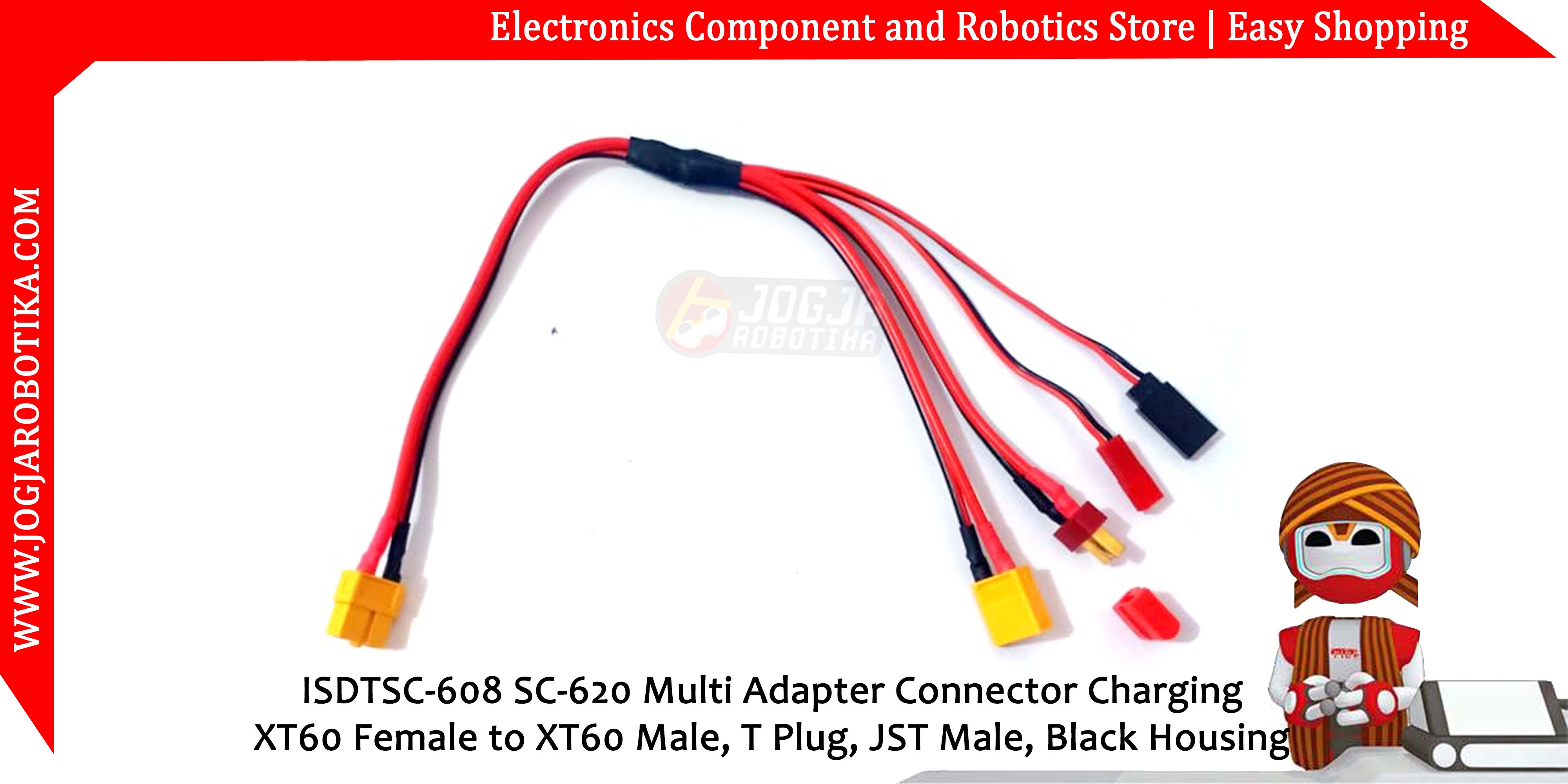 XT60 Multi Adapter Connector Charging ISDTSC-608 SC-620