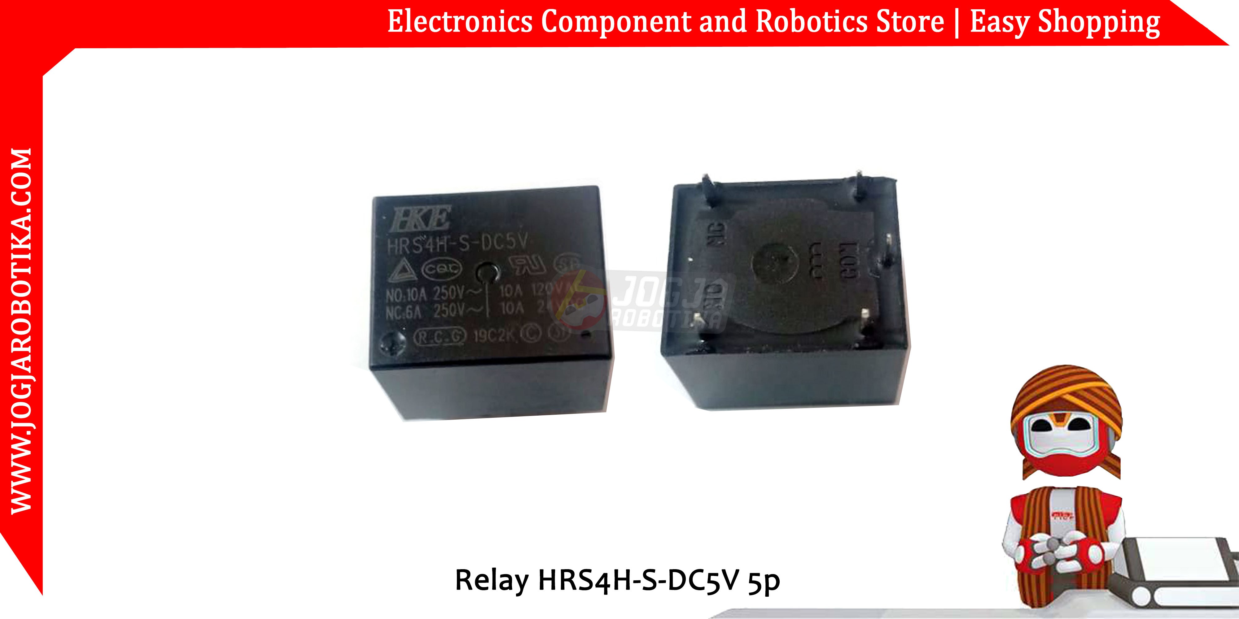 Relay HRS4H-S-DC5V 5p