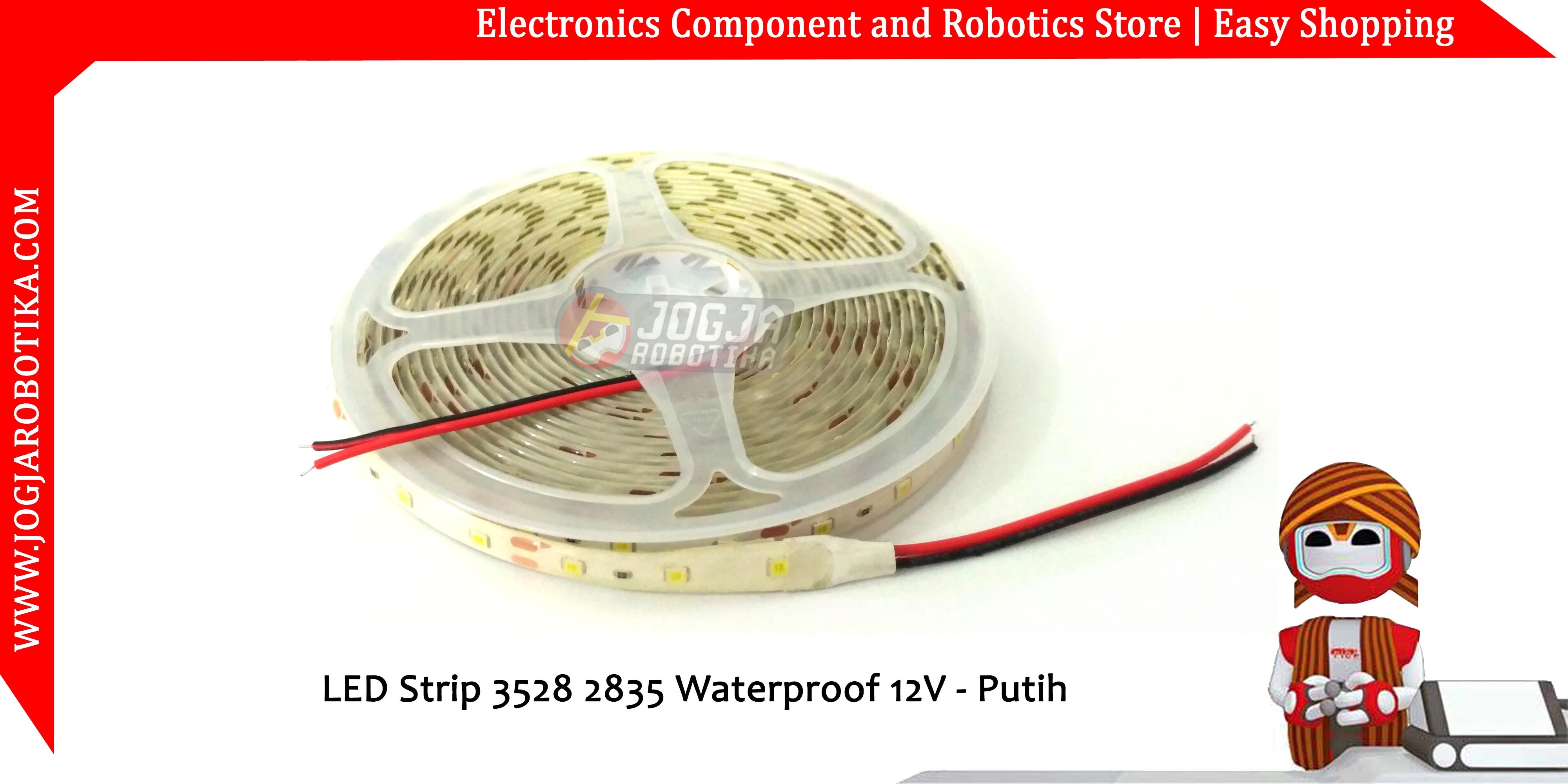 LED Strip 3528 2835 Waterproof 12V-Putih