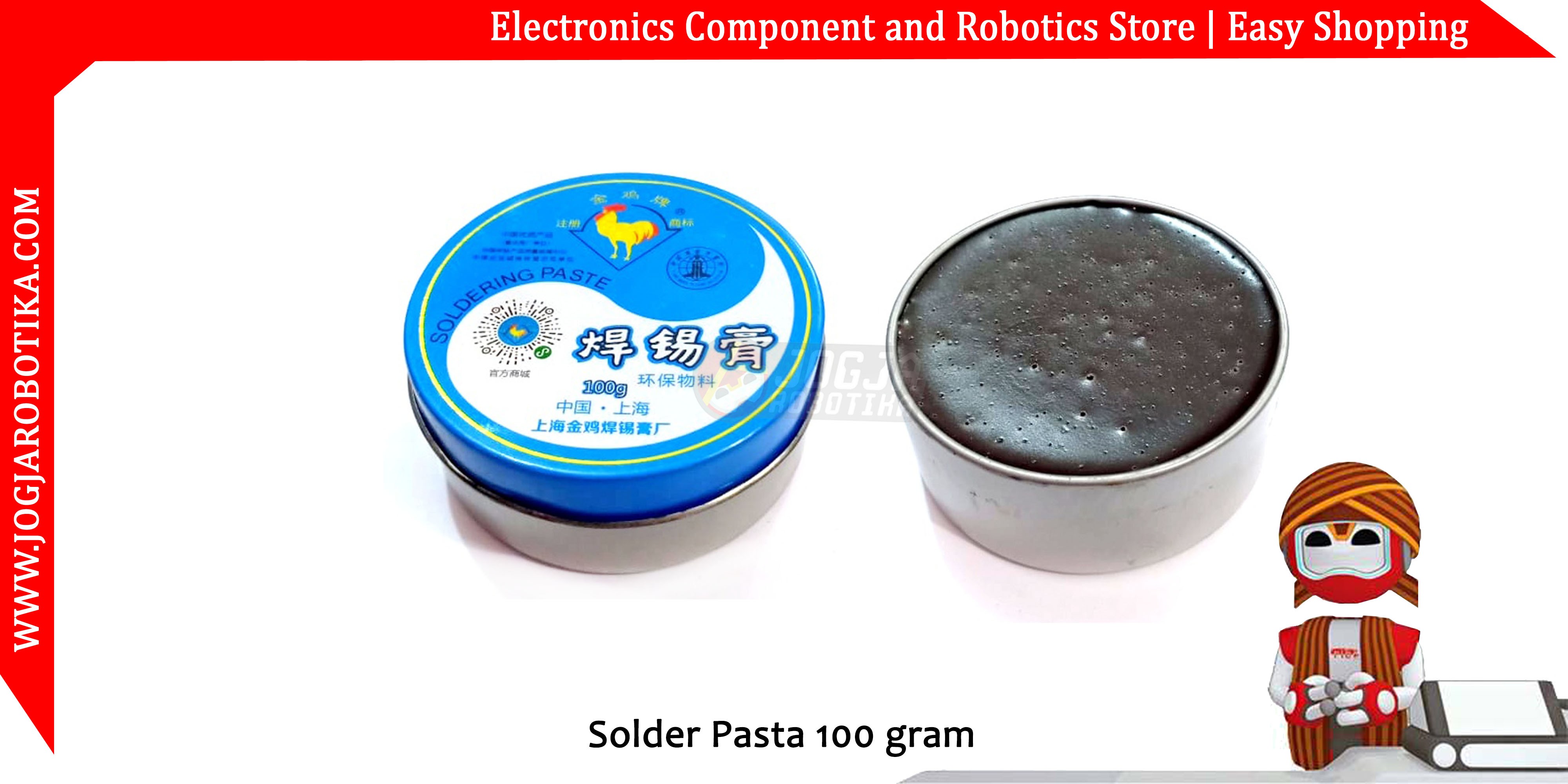 Solder Paste Pasta 100gram Golden Rooster