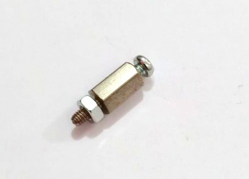 Spacer Kuningan M3 10mm+6mm