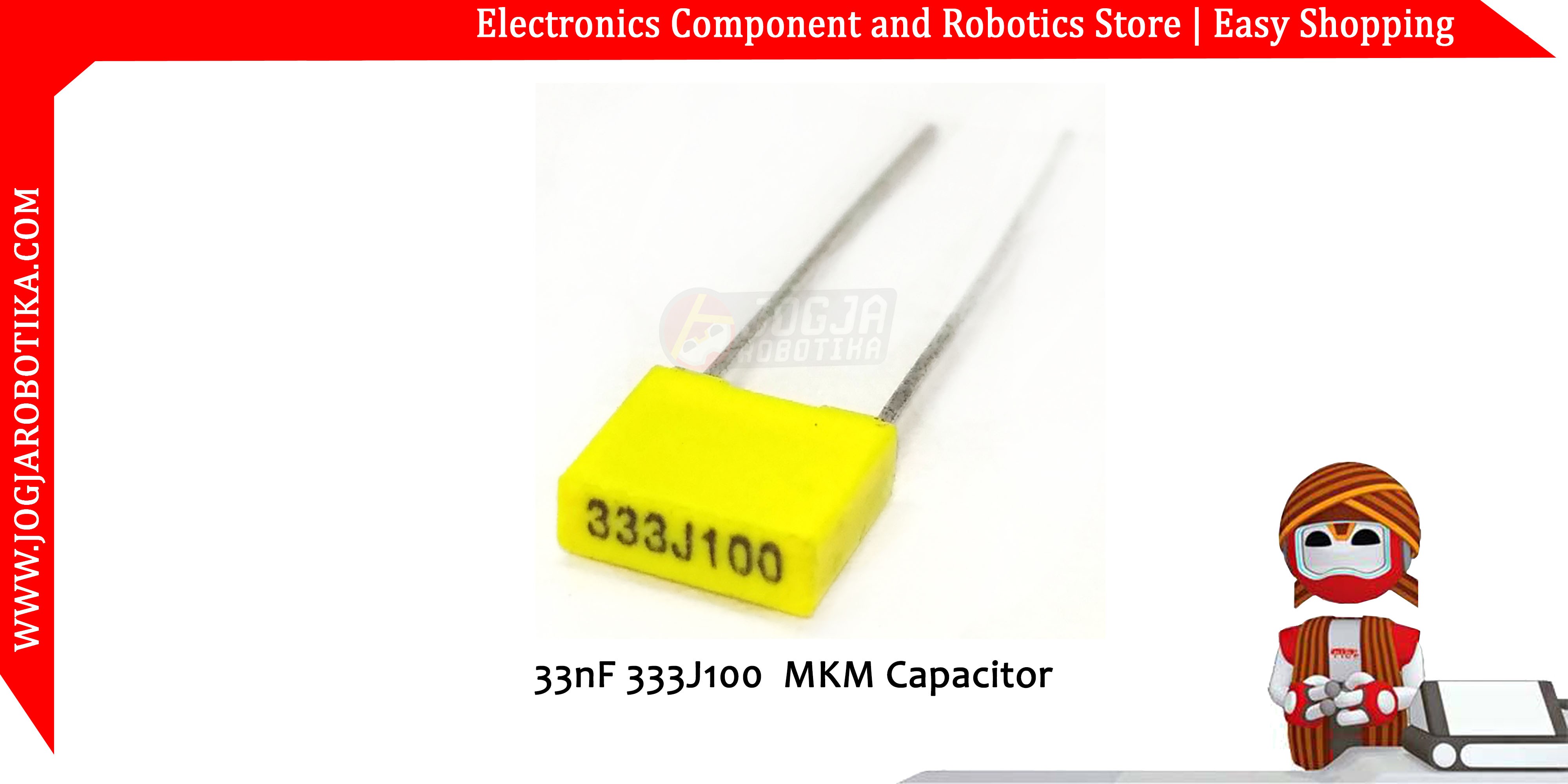 33nF 333J100  MKM Capacitor