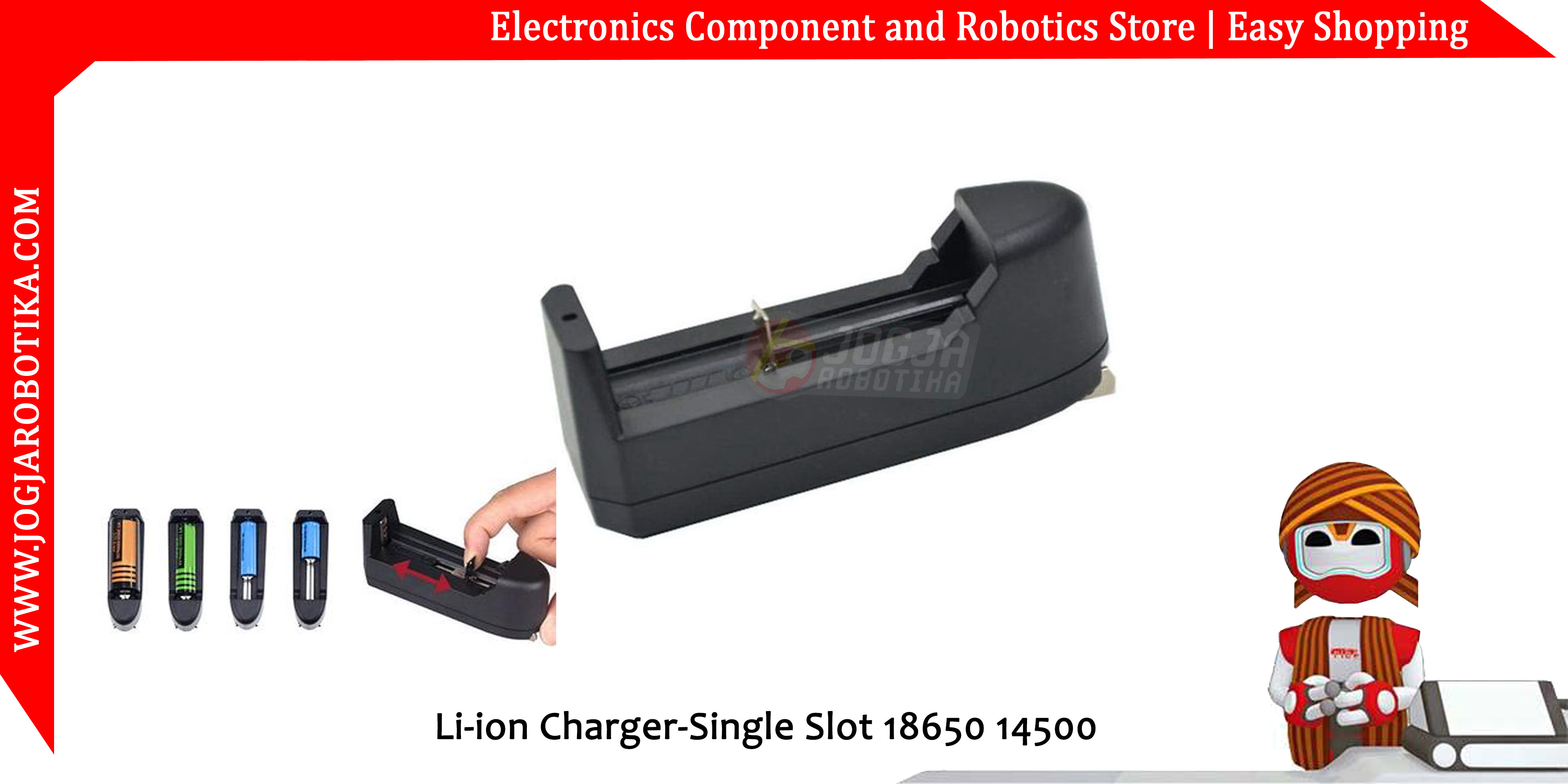 Li-ion Charger-Single Slot