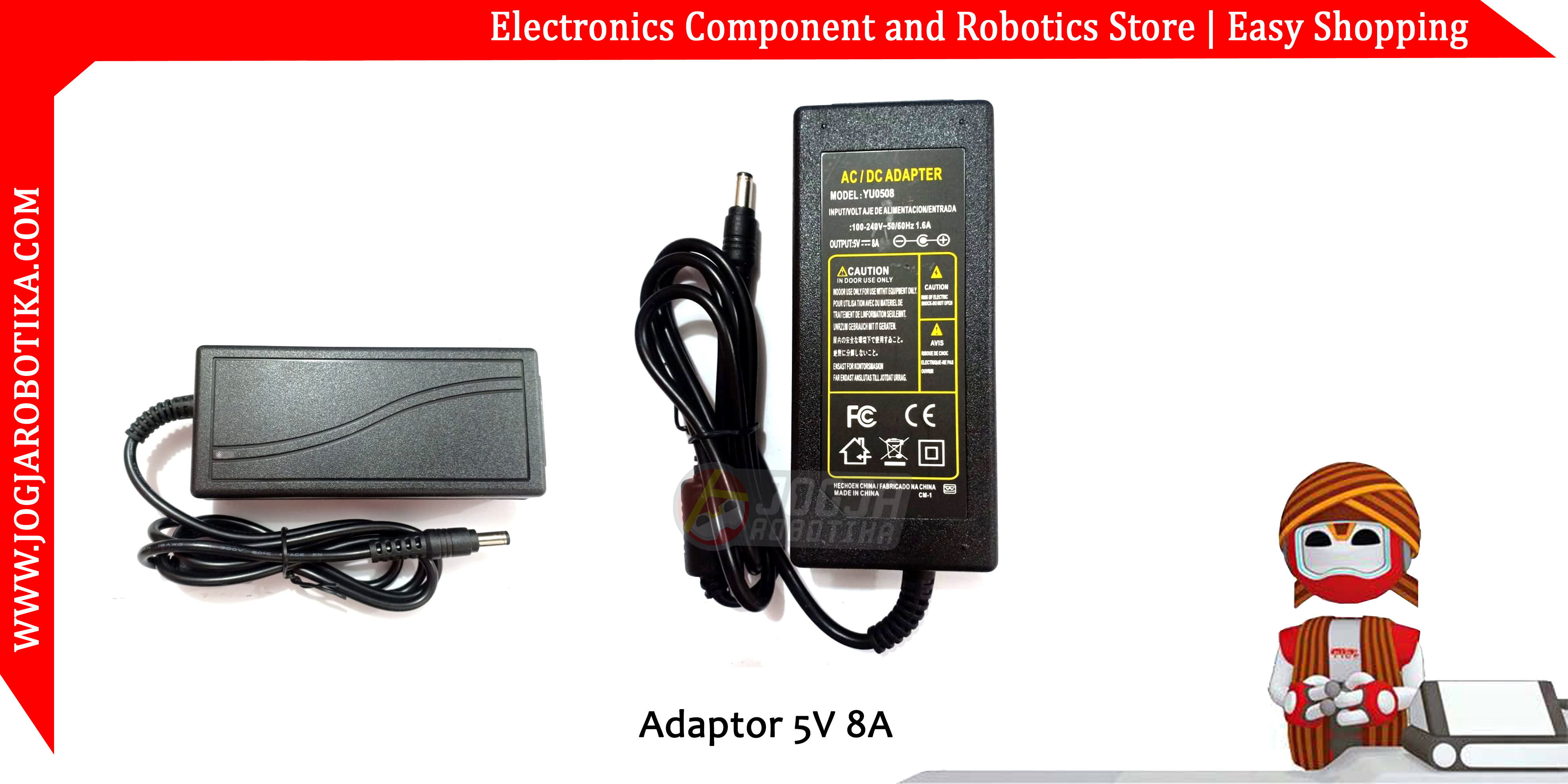 ADAPTOR 5V 8A