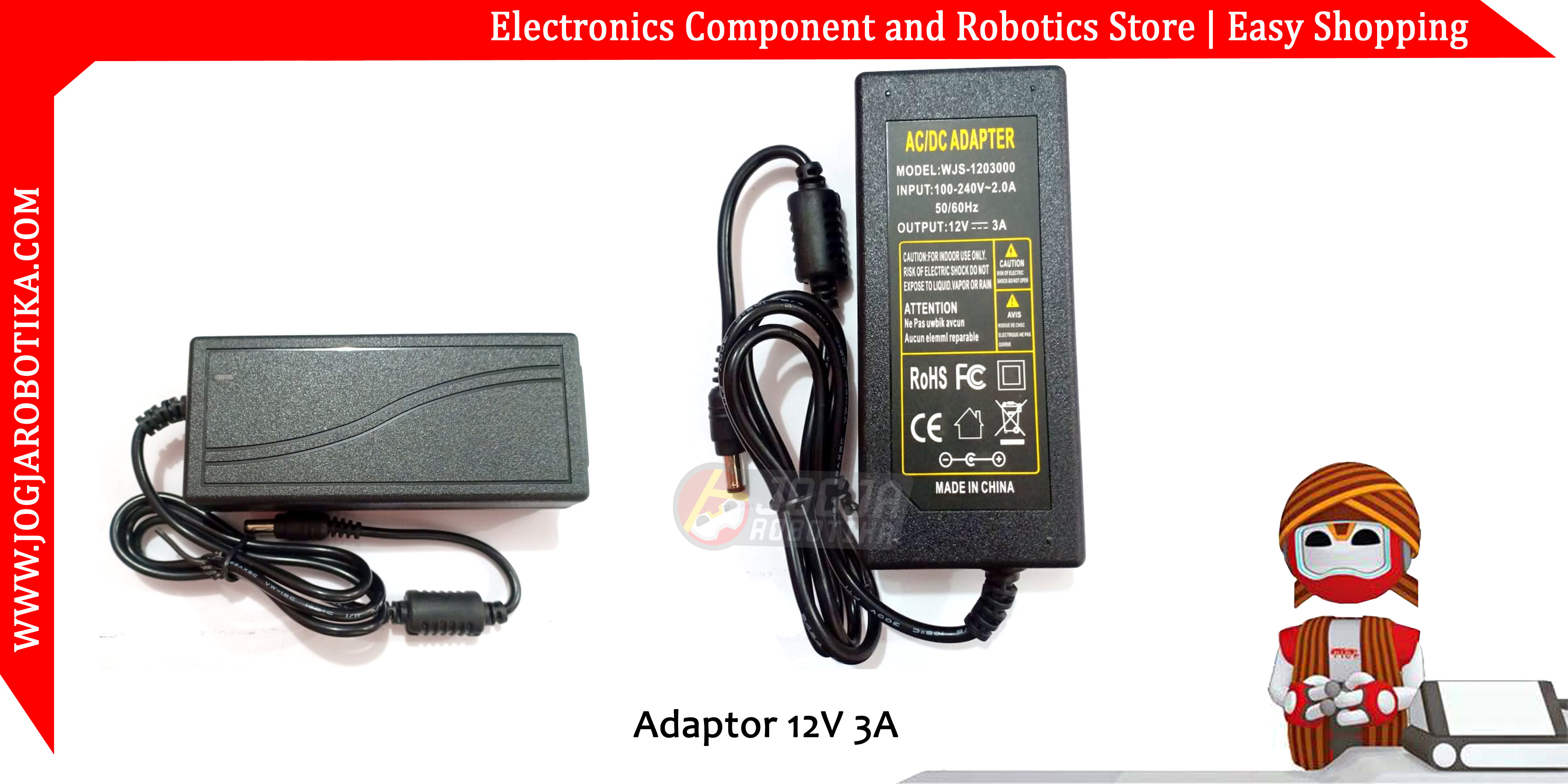 Adaptor 12V 3A
