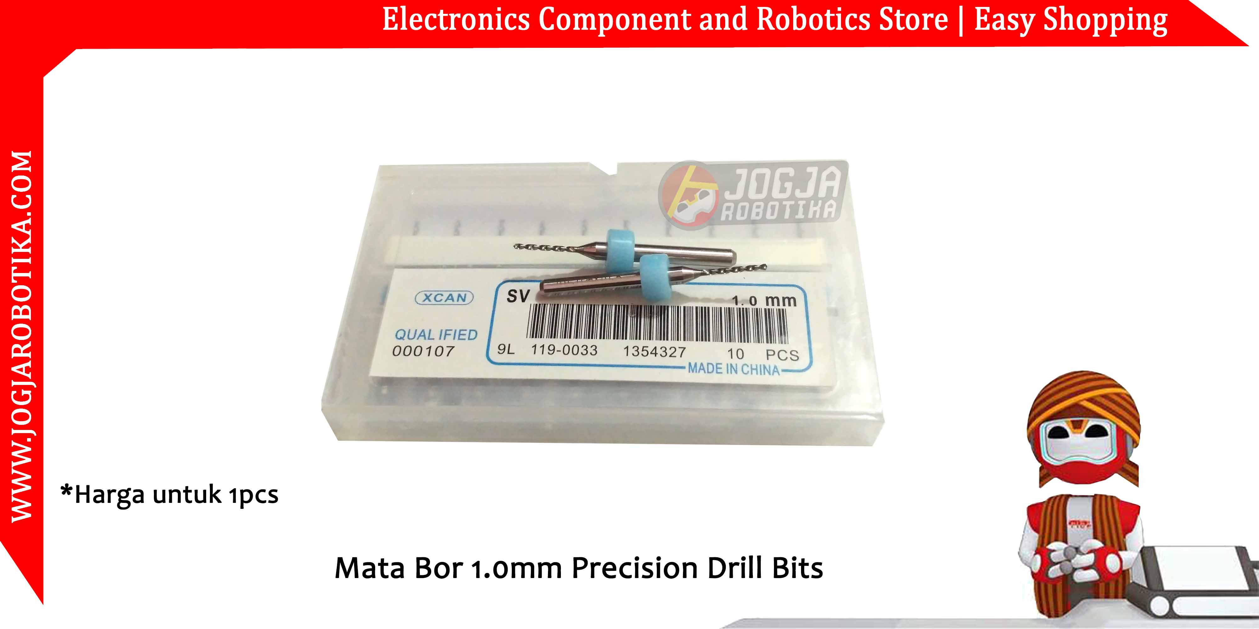 Mata Bor UNION TOOL 1.0mm Precision Drill Bits