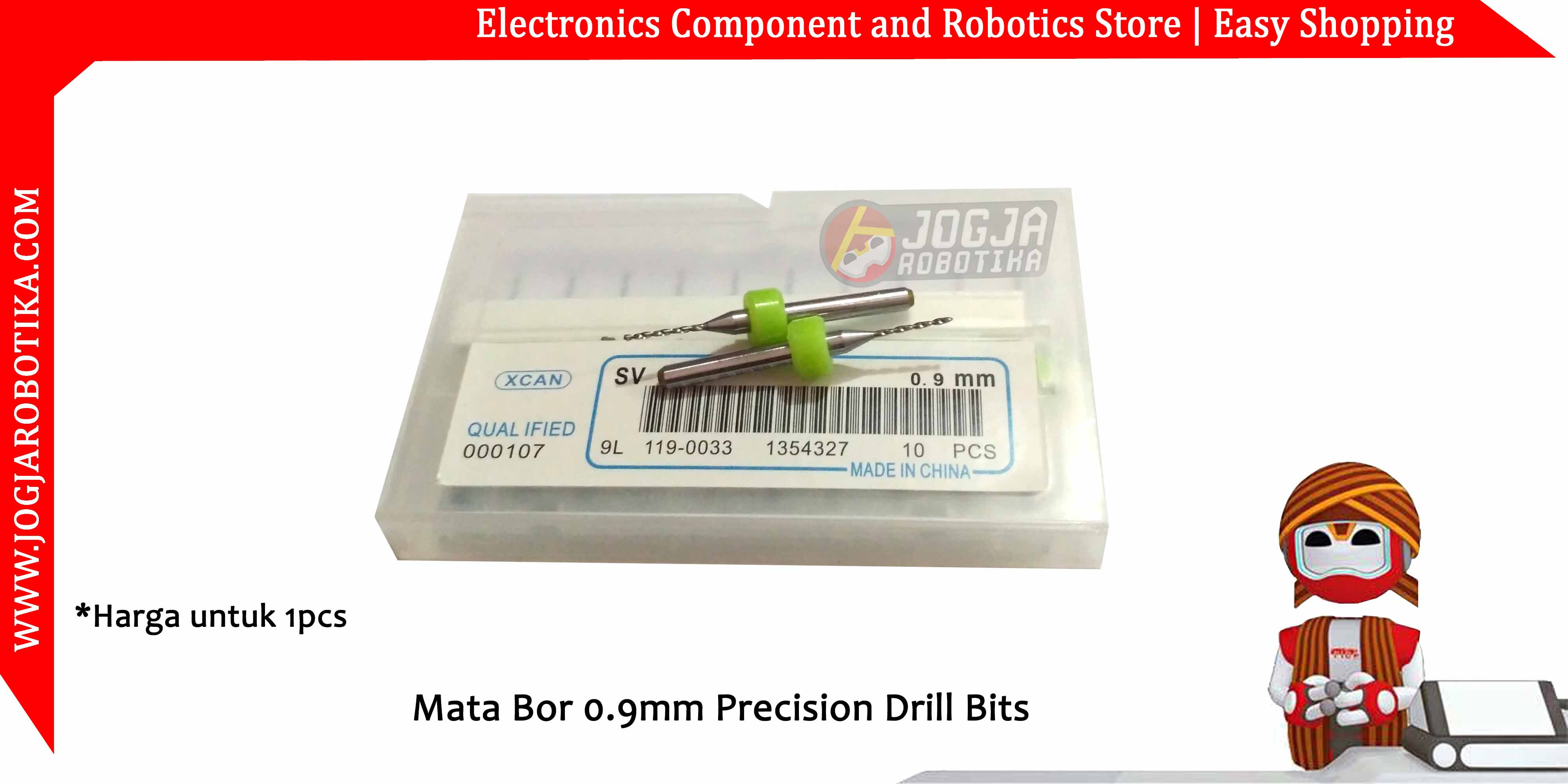 Mata Bor UNION TOOL 0.9mm Precision Drill Bits