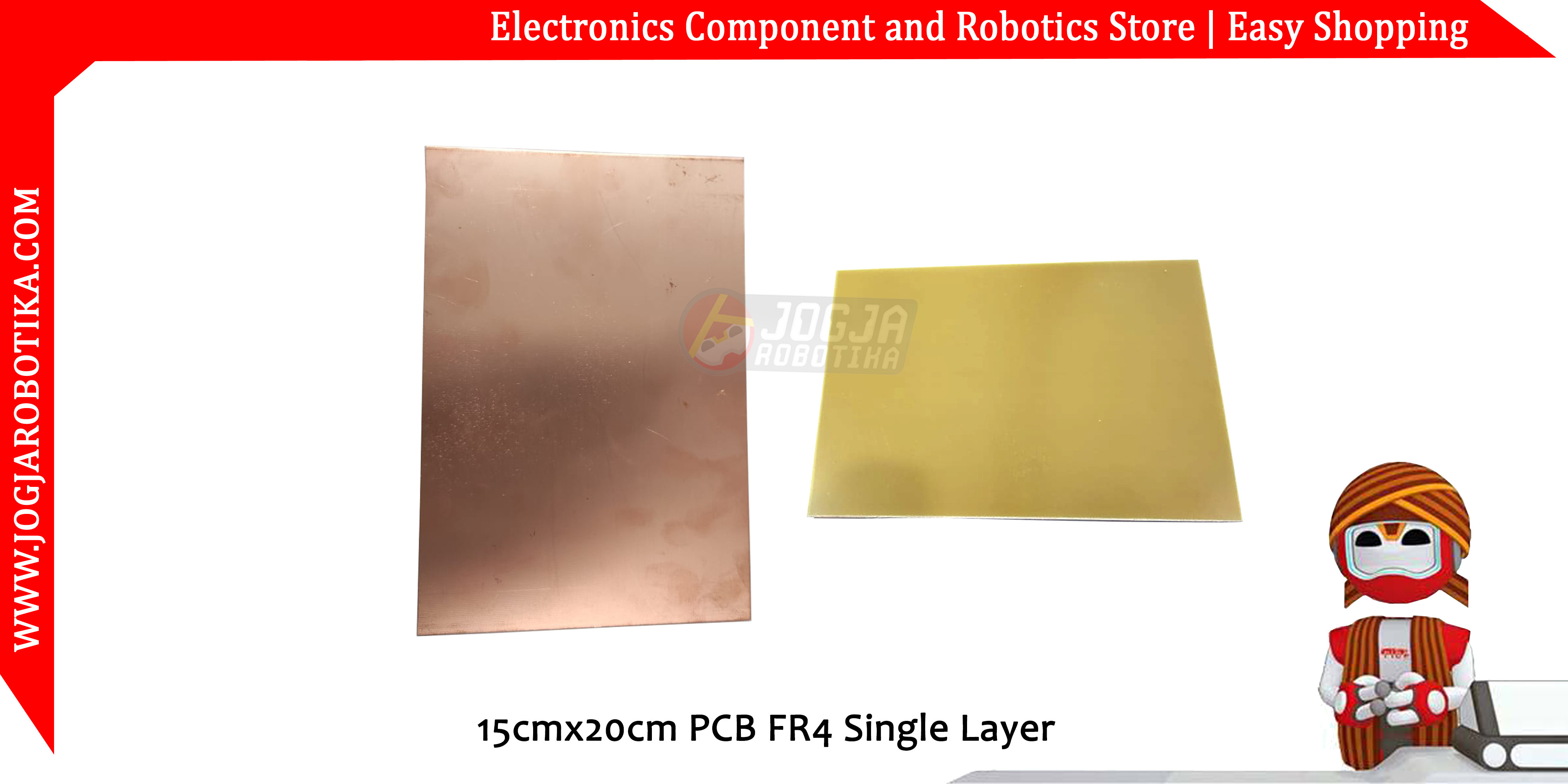 15cmx20cm PCB FR4 Single Layer