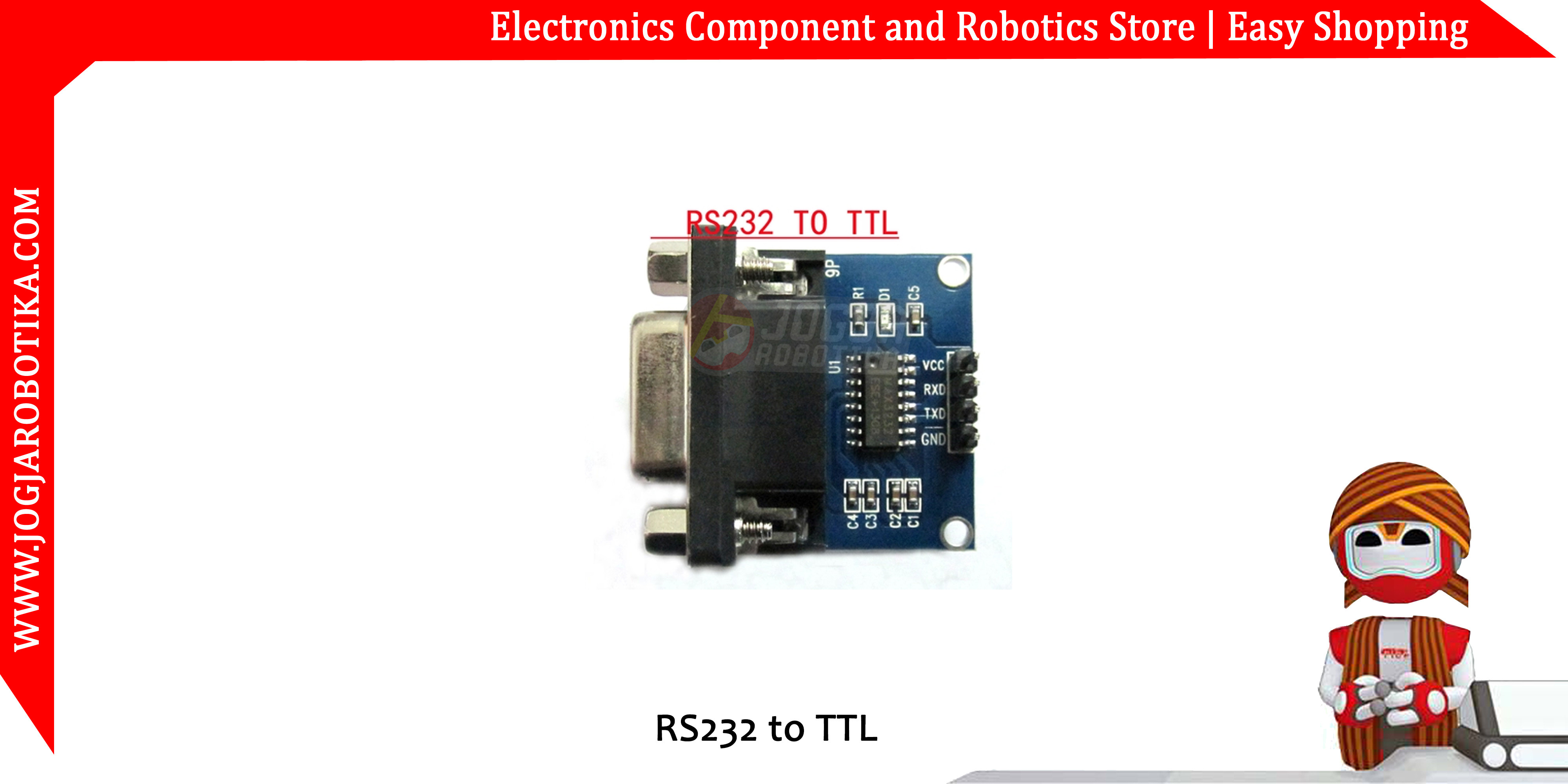 MAX3232 RS232 to TTL Serial Converter Module