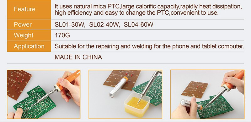 JAKEMY JM-SL01 30W Electric Soldering Iron - ORIGINAL
