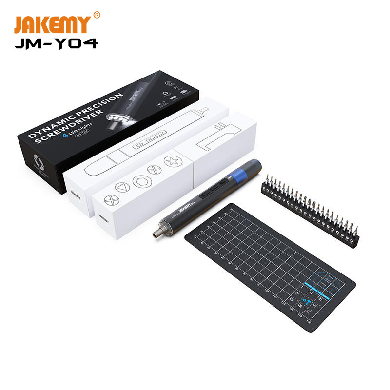 Jakemy JM-Y04 21 in 1 Obeng Listrik Dynamic Precision Screwdriver