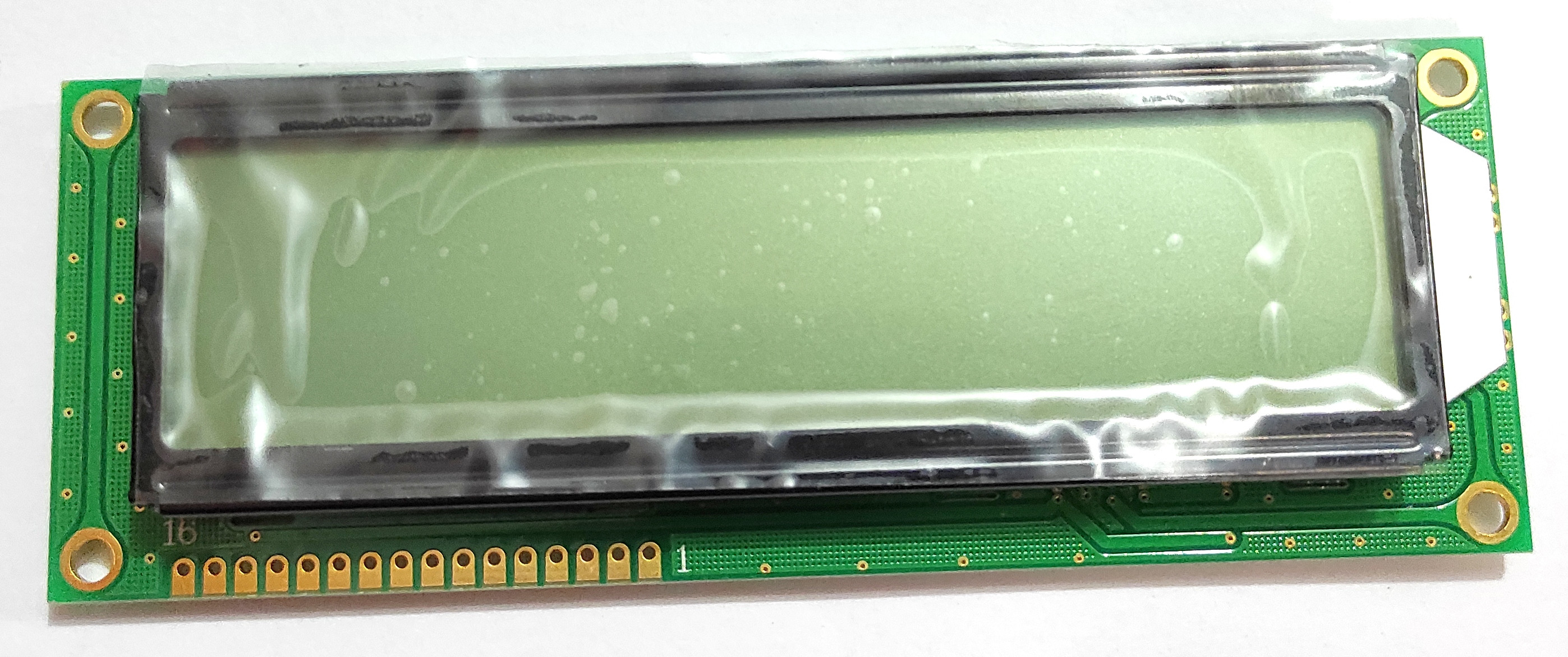 LCM1602B LCD 122x44mm 16x2 LCD Green BG Black Character