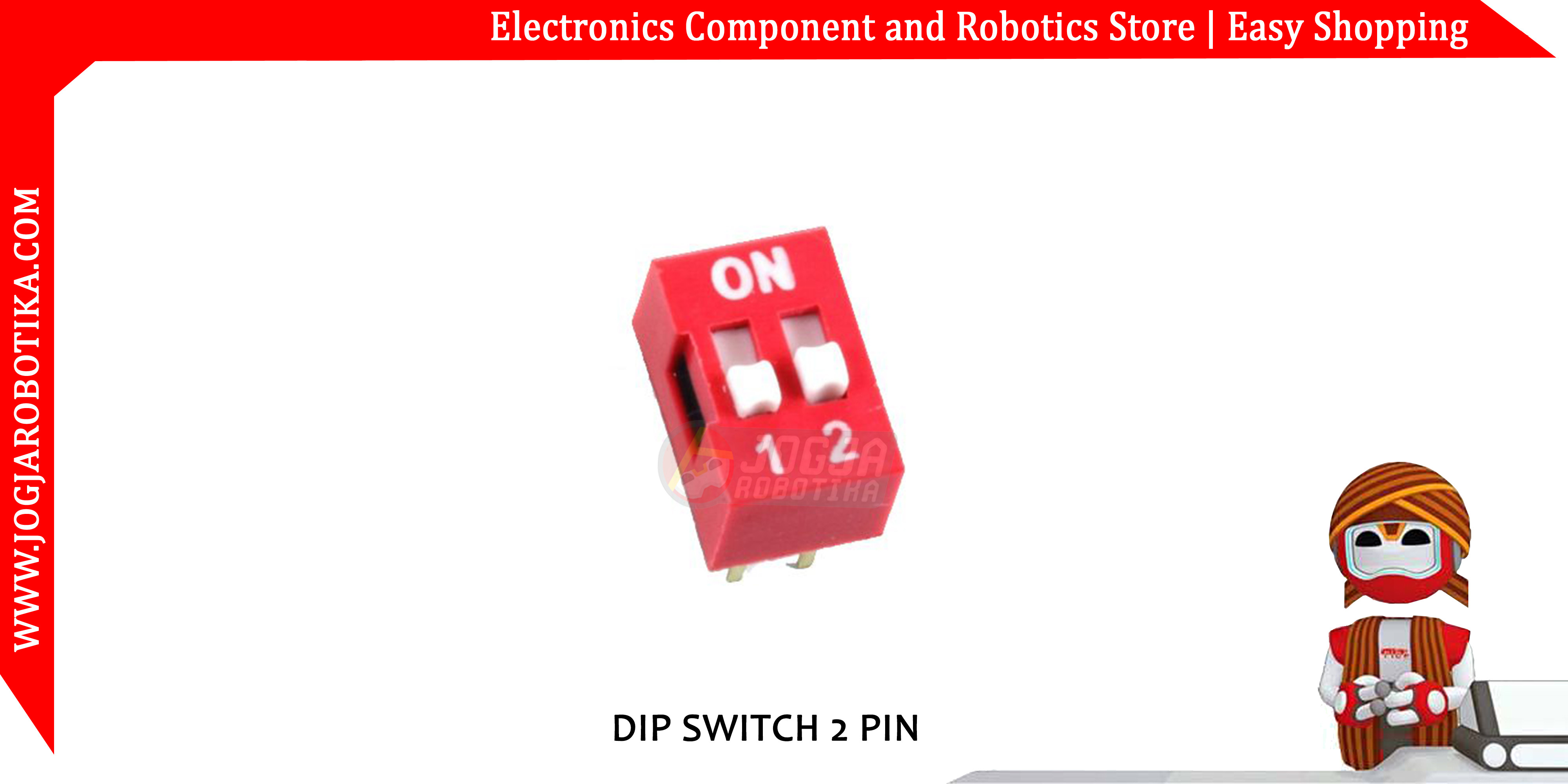 DIP Switch 2 Pin