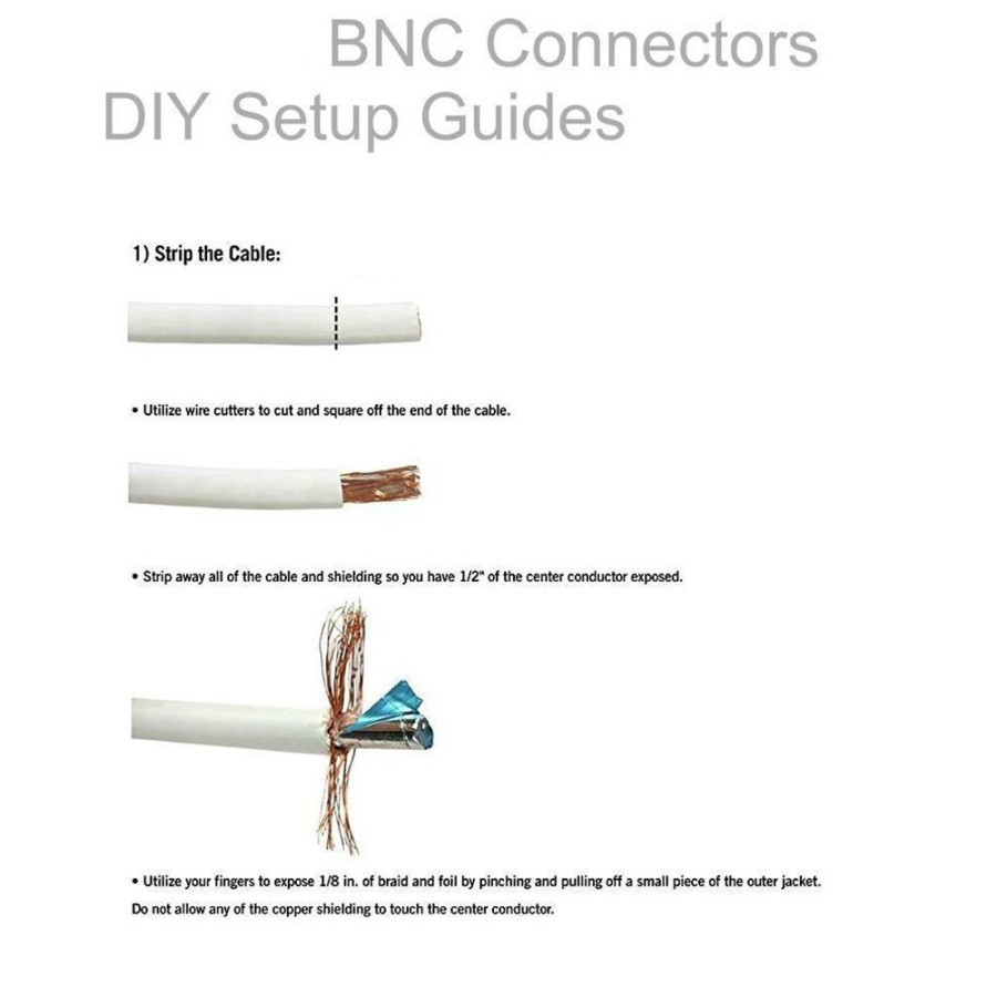 BNC Connector Q9 Konektor CCTV