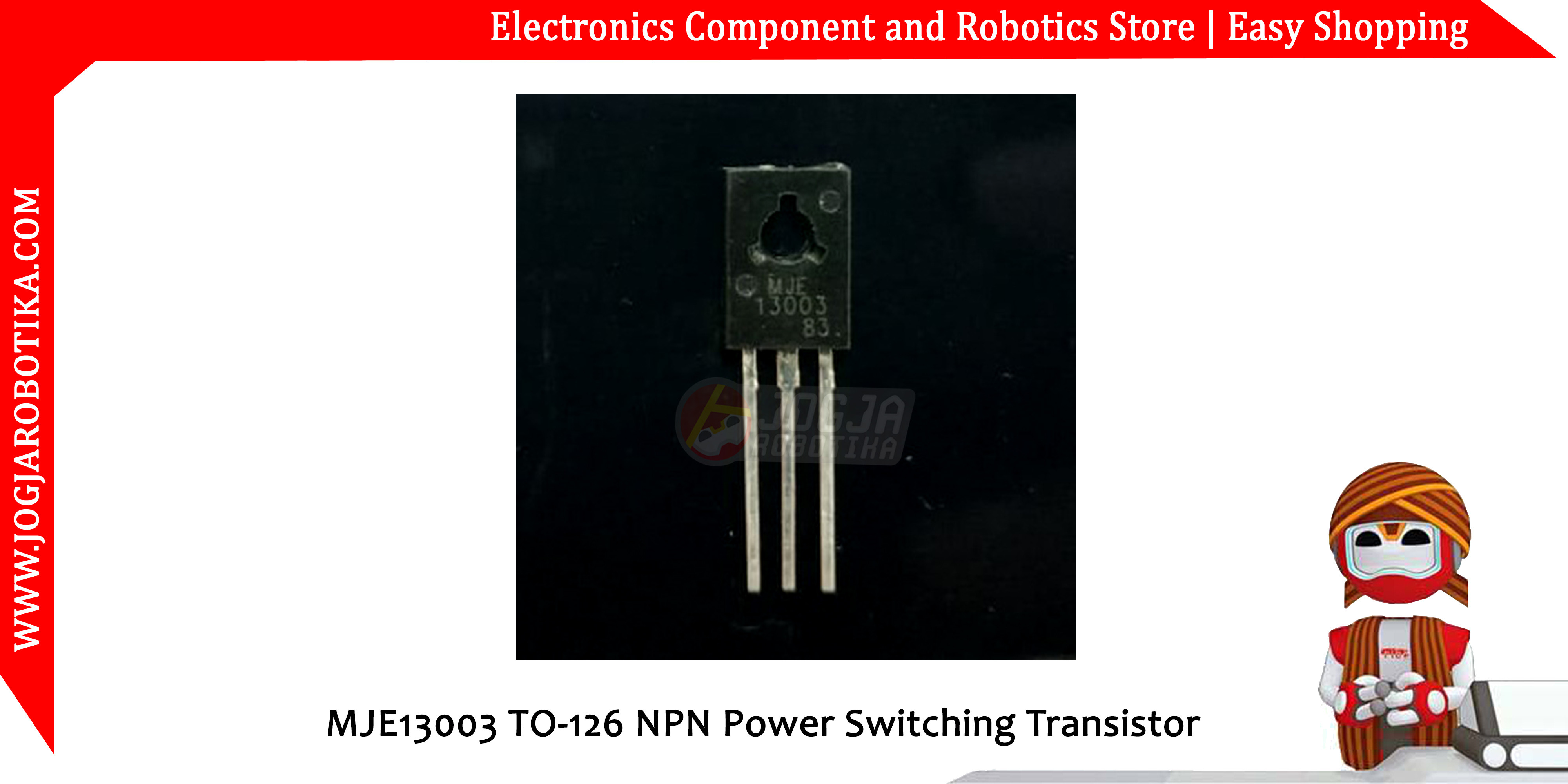 MJE13003 TO-126 NPN Power Switching Transistor